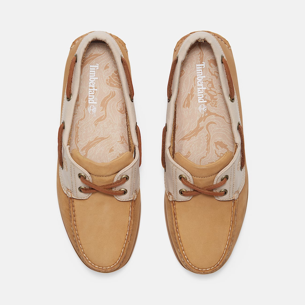 Classic Boat Shoe for Men in Beige - 2
