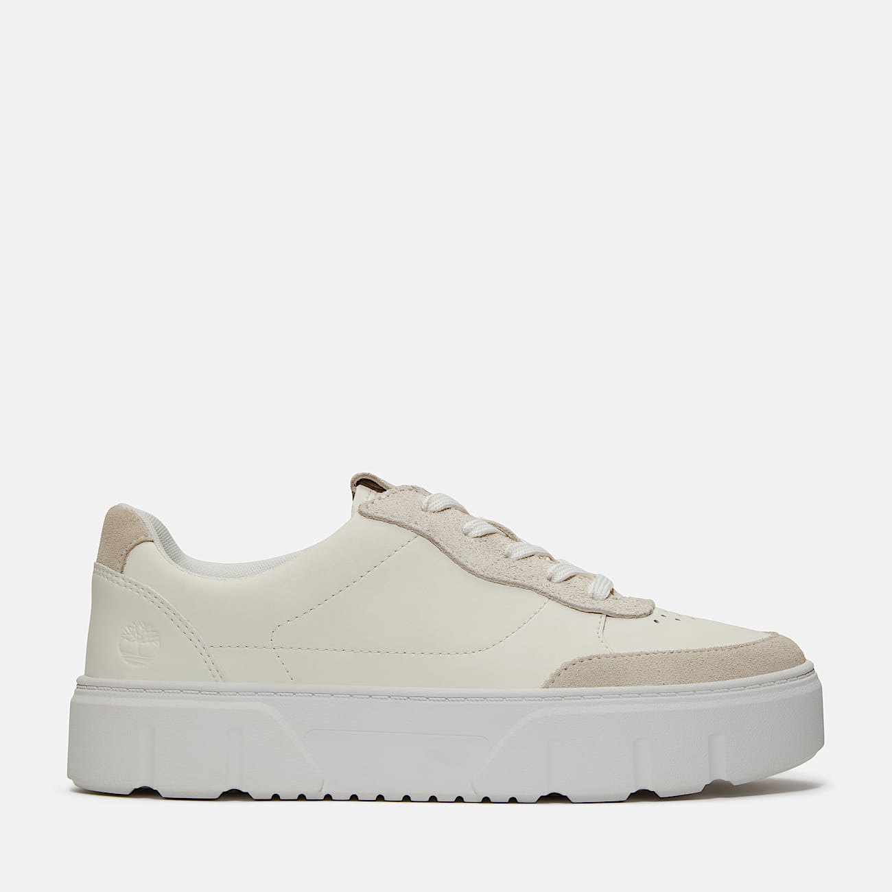 Sneaker Bassa Stringata Laurel Court da Donna in bianco - 4