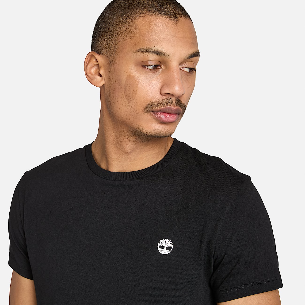 Lot de 3 t-shirts Dunstan River pour homme en noir - 3