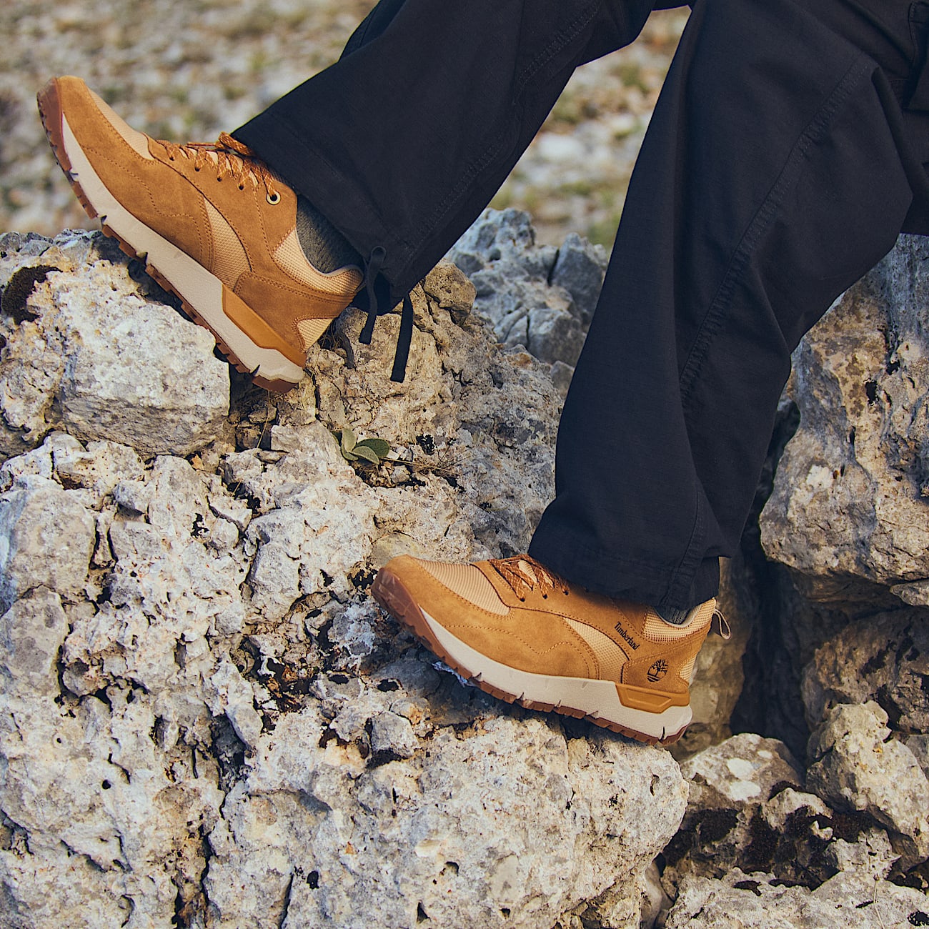 Sneaker Bassa Stringata Voyager Park da Uomo in giallo - 2
