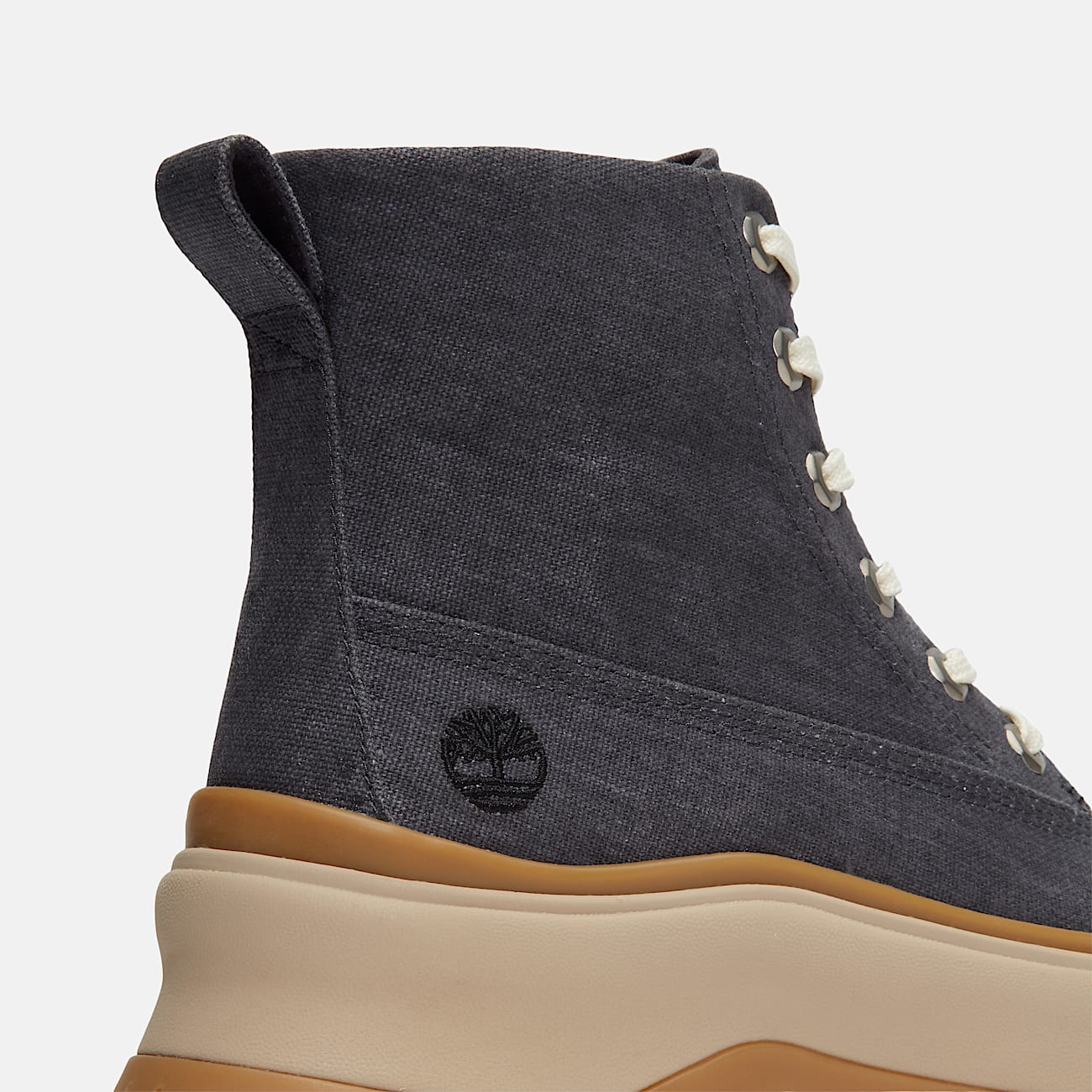 Roxie Lane Mid Lace-Up Boot for Women in Dark Grey - 7