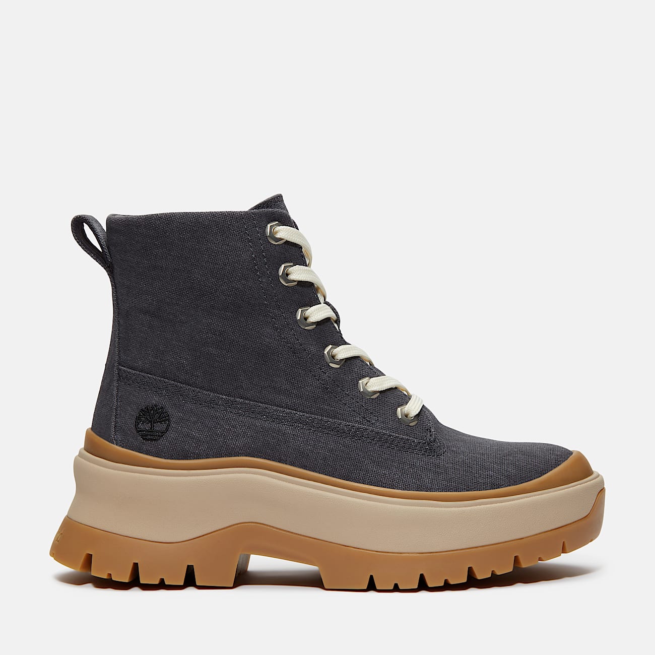 Roxie Lane Mid Lace-Up Boot for Women in Dark Grey - 1