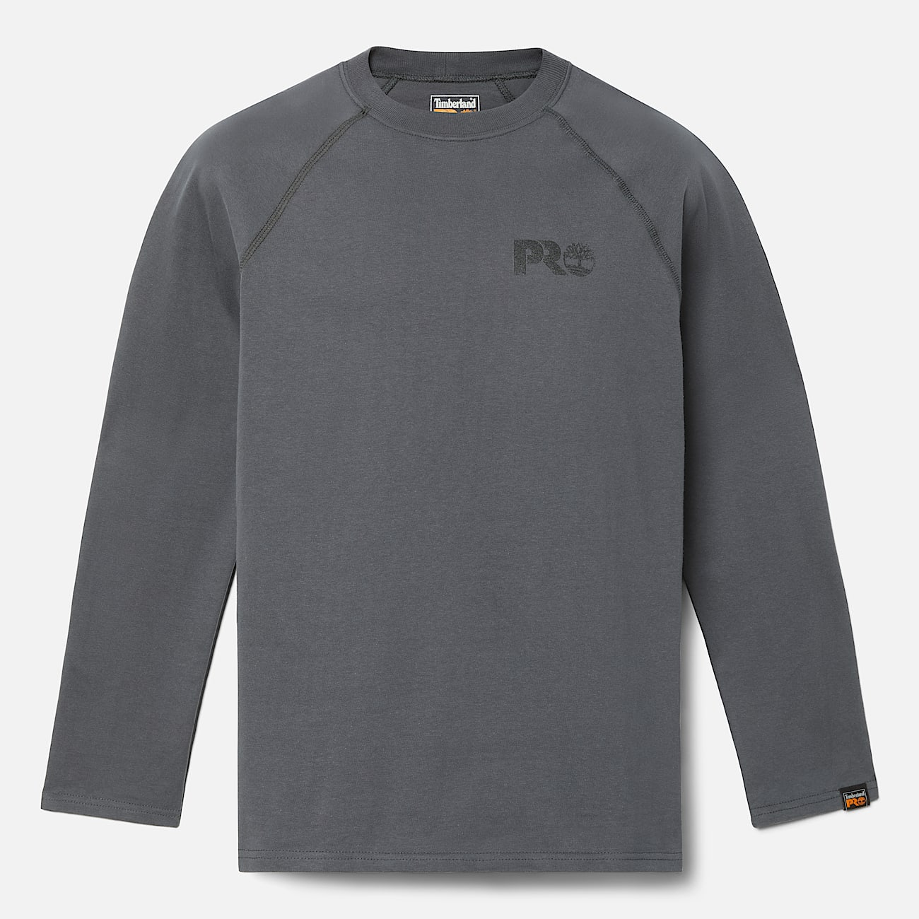 T-shirt a Maniche Lunghe Timberland PRO® Core da Uomo in grigio scuro