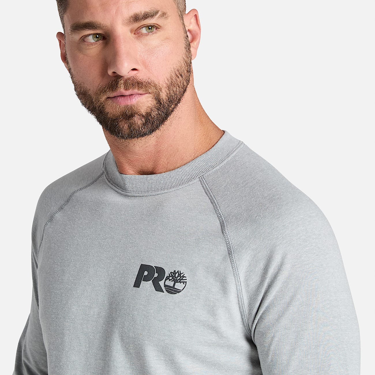Camiseta de manga larga Timberland PRO® Core para hombre en gris - 3
