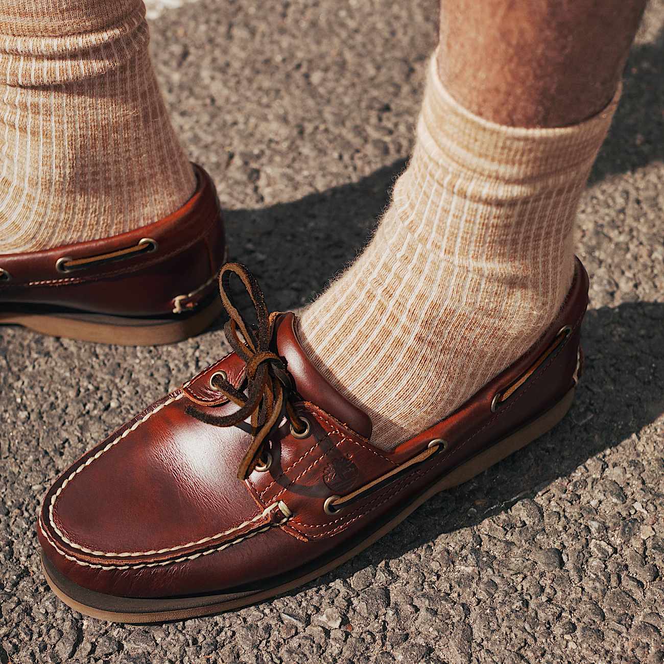 Scarpa da Barca Classic da Uomo in marrone - 2