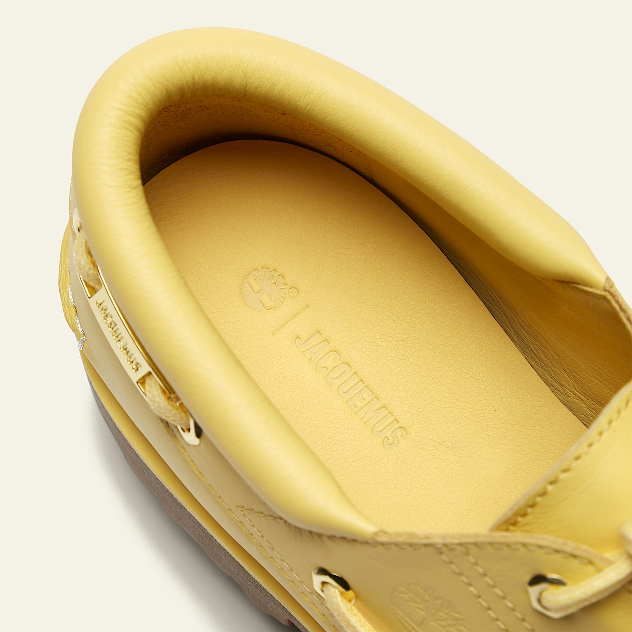 Timberland® en Jacquemus 3-Eye Lug Bootschoen voor heren in geel
