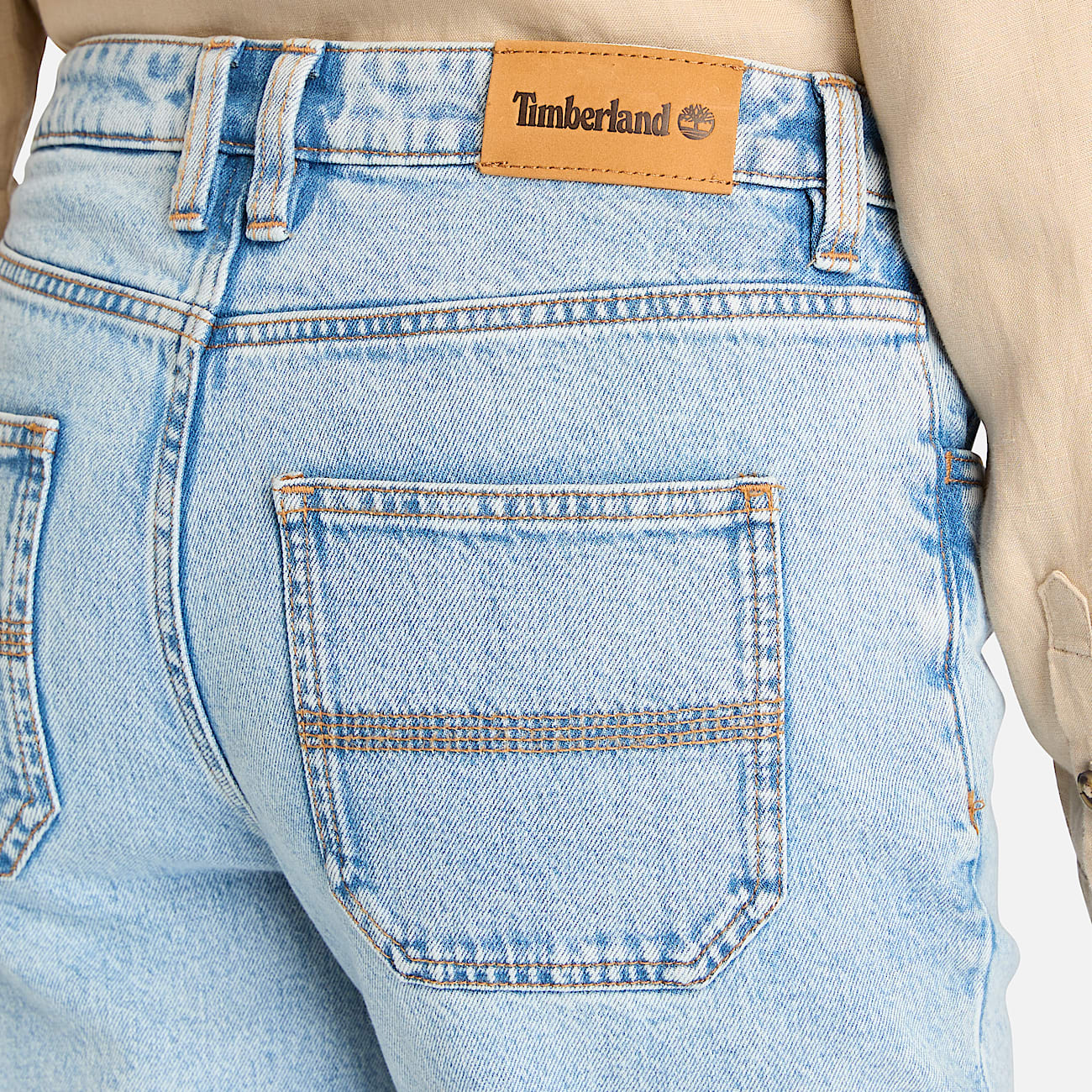 Rechte Denim Broek voor dames in lichtblauw