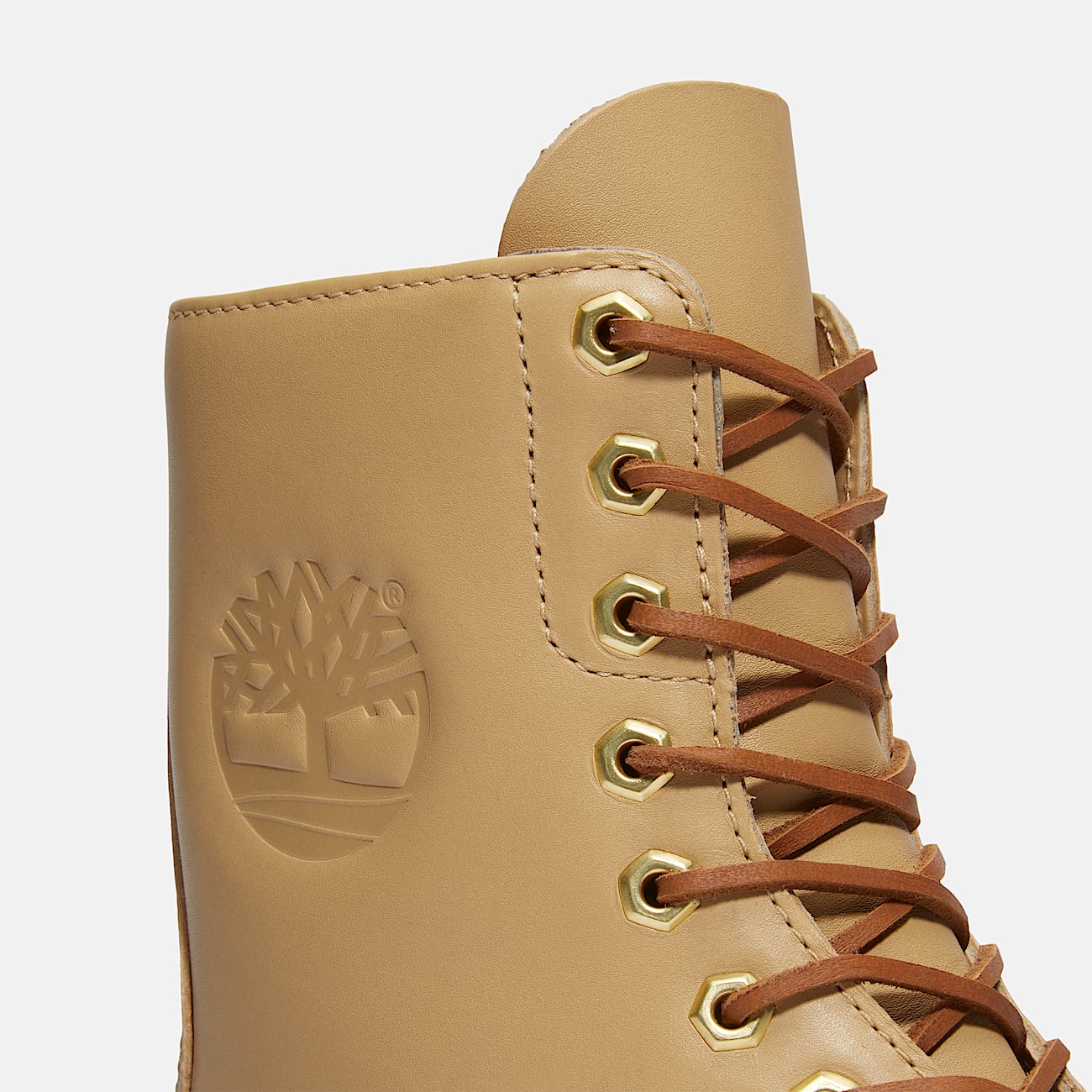 Timberland® Premium 8-Inch Waterproof Boot for Men in Beige - 7