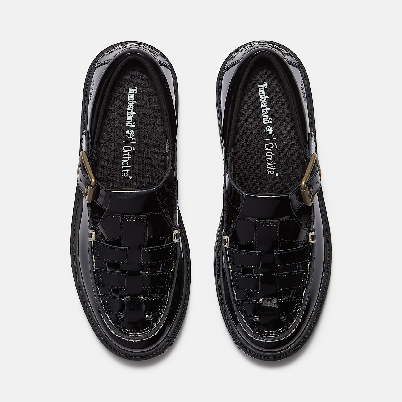 Zapatos con hebilla y plataforma Stone Street para mujer en negro