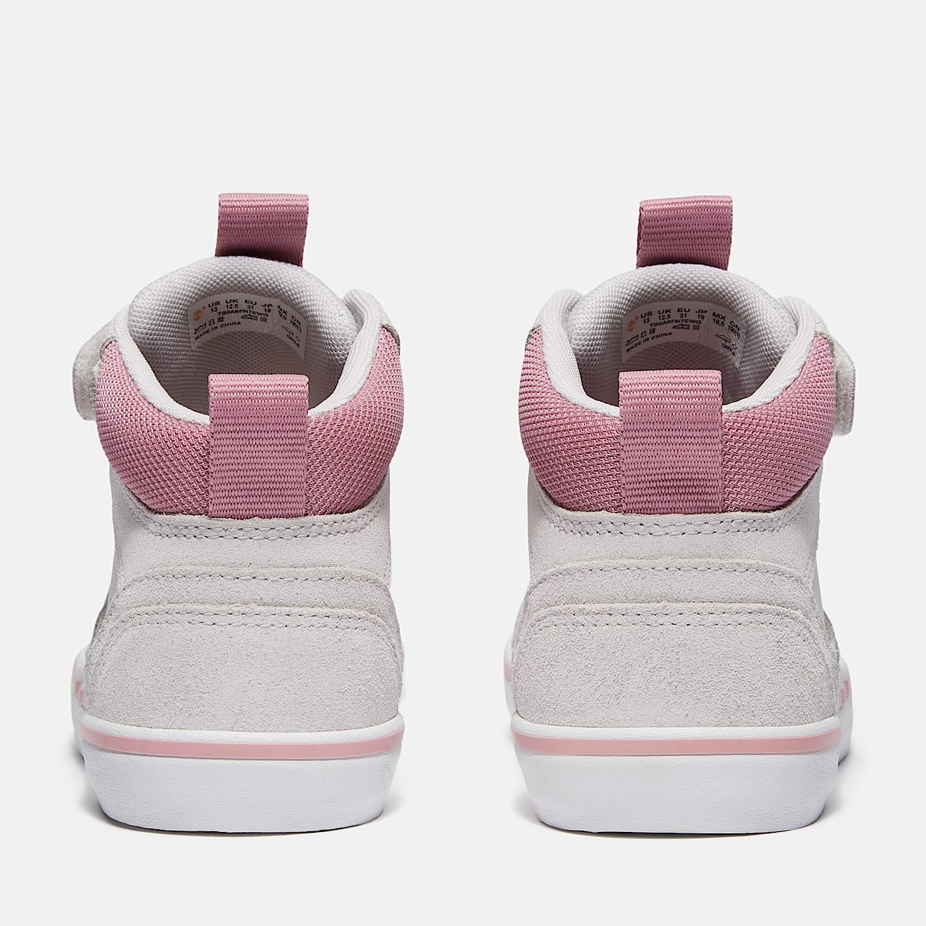 Stone Jump Sneaker met klittenbandsluiting voor peuters en kleuters in lichtgrijs - 5