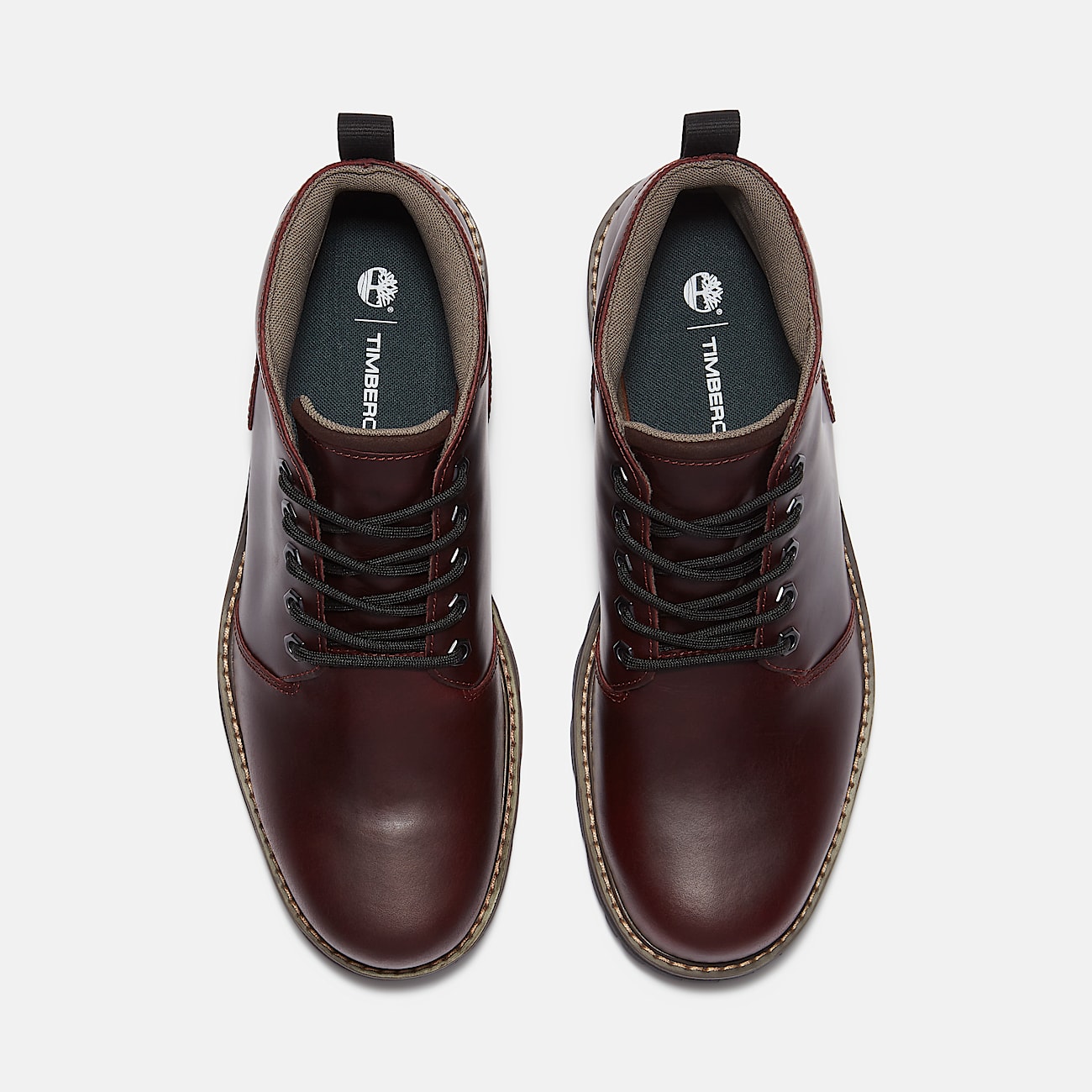 Britton Road Waterproof Chukka Boot for Men in Burgundy - 2