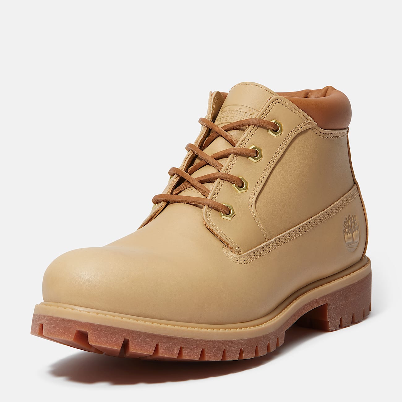 Timberland® Premium Waterproof Chukka Boot for Men in Beige - 9