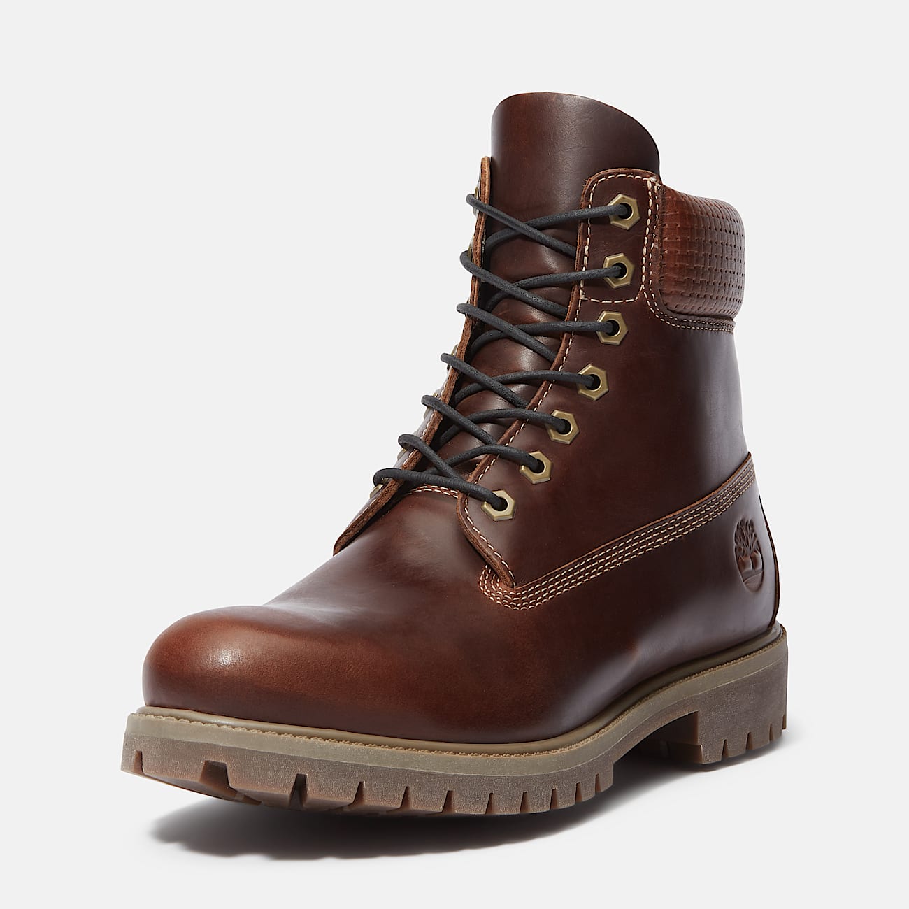 Timberland® Premium 6-Inch Waterproof Boot for Men in Brown - 9