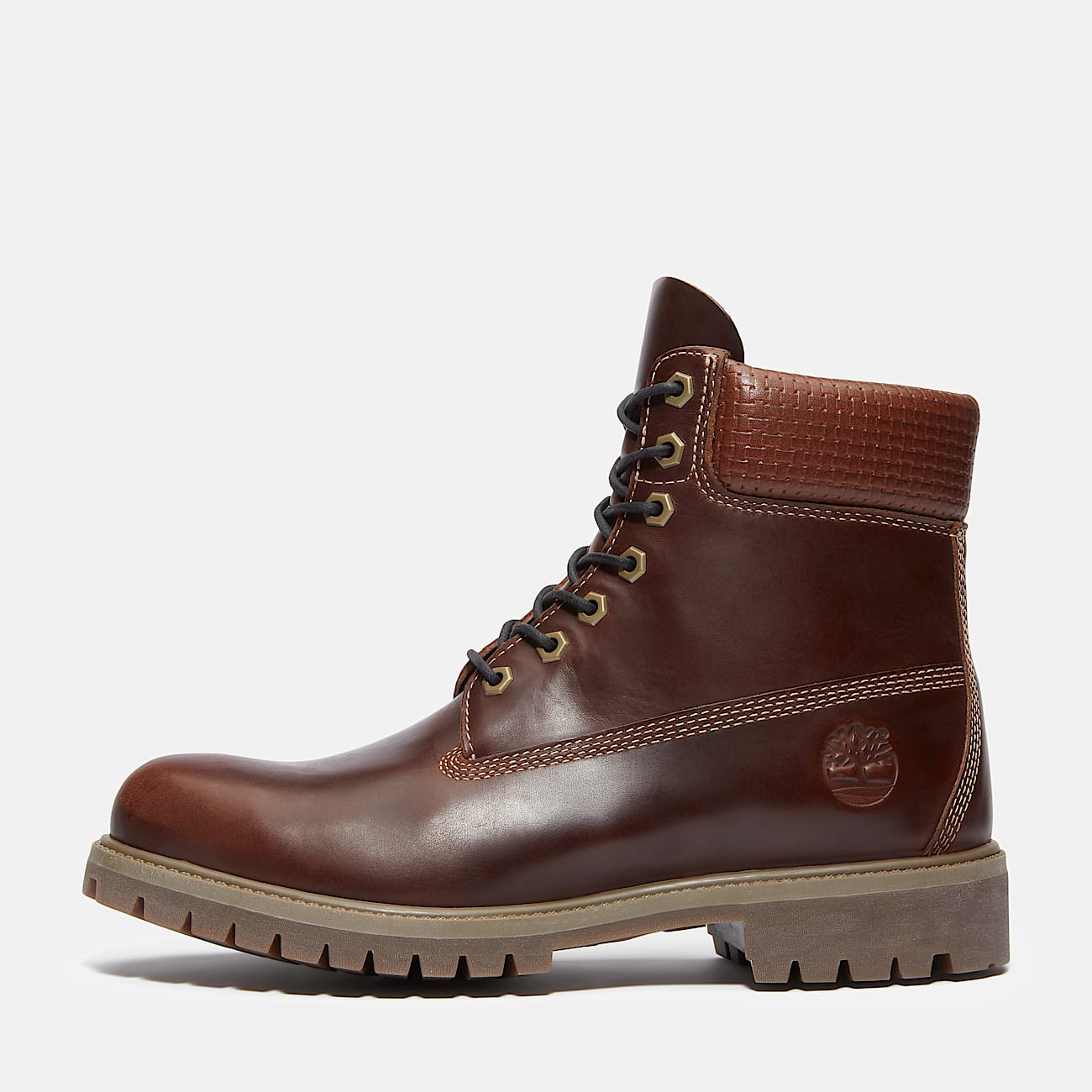 Timberland® Premium 6-Inch Waterproof Boot for Men in Brown - 8