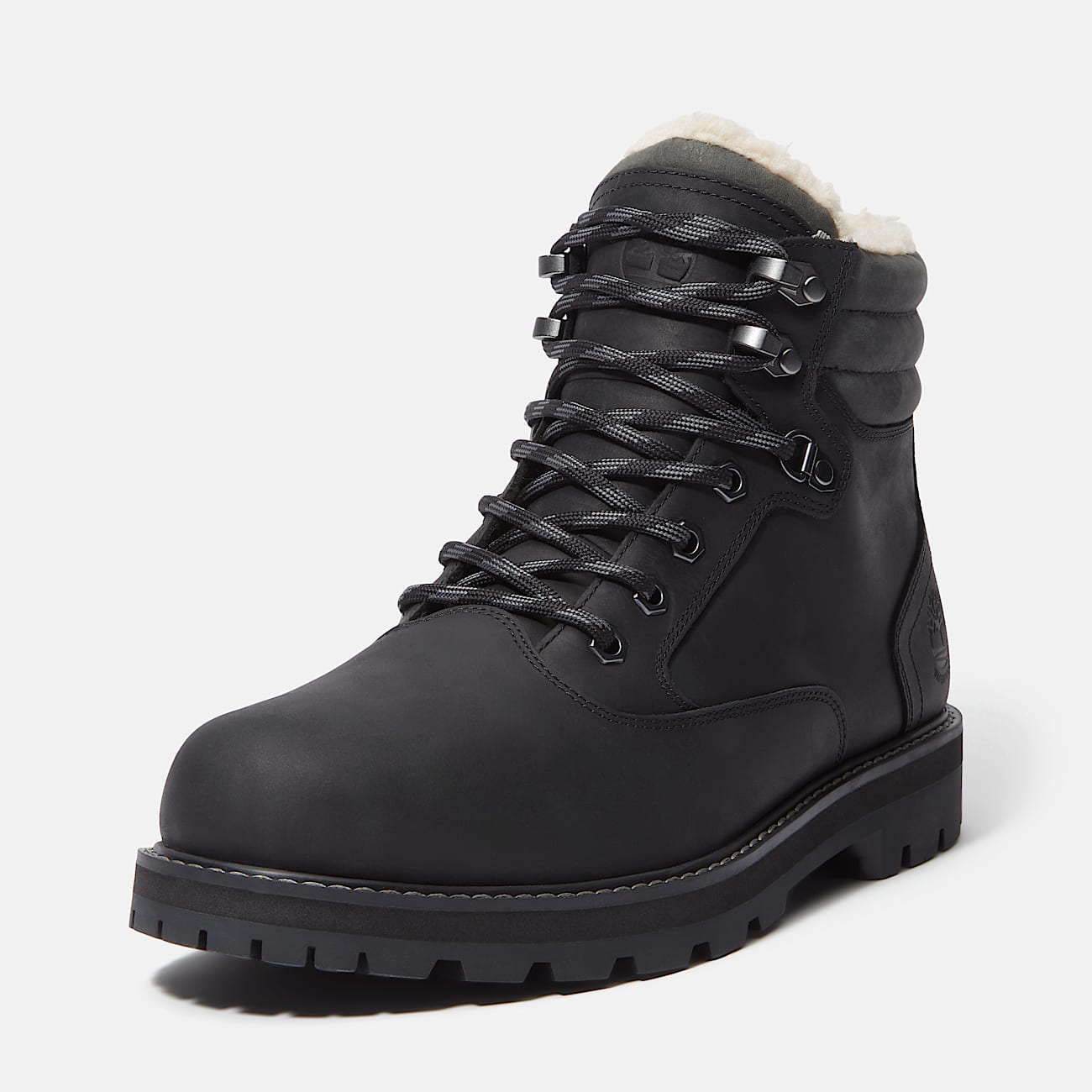 Britton Road Warm-Lined Waterproof Boot for Men in Black - 9