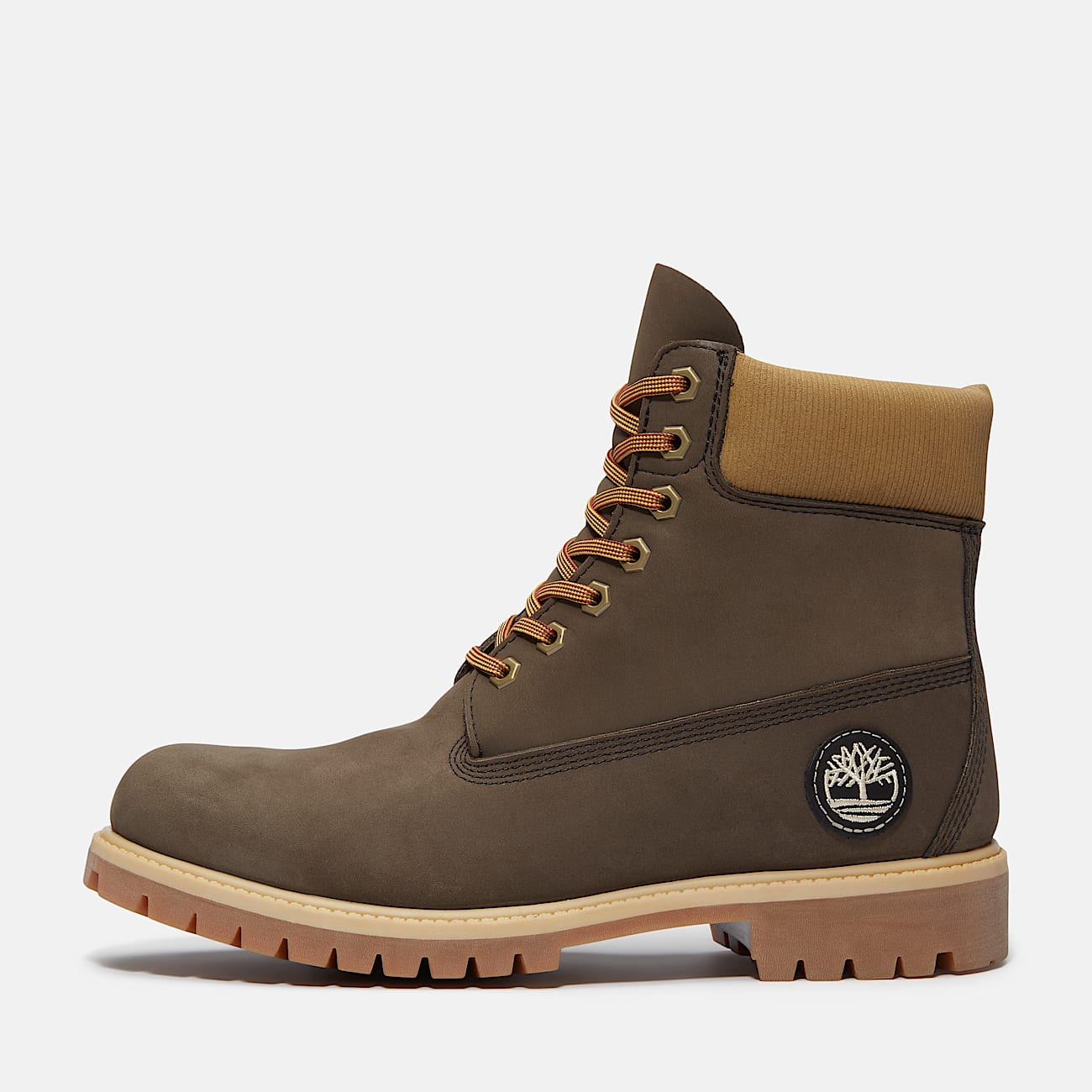 Timberland® Premium 6-Inch Waterproof Boot for Men in Dark Brown - 8