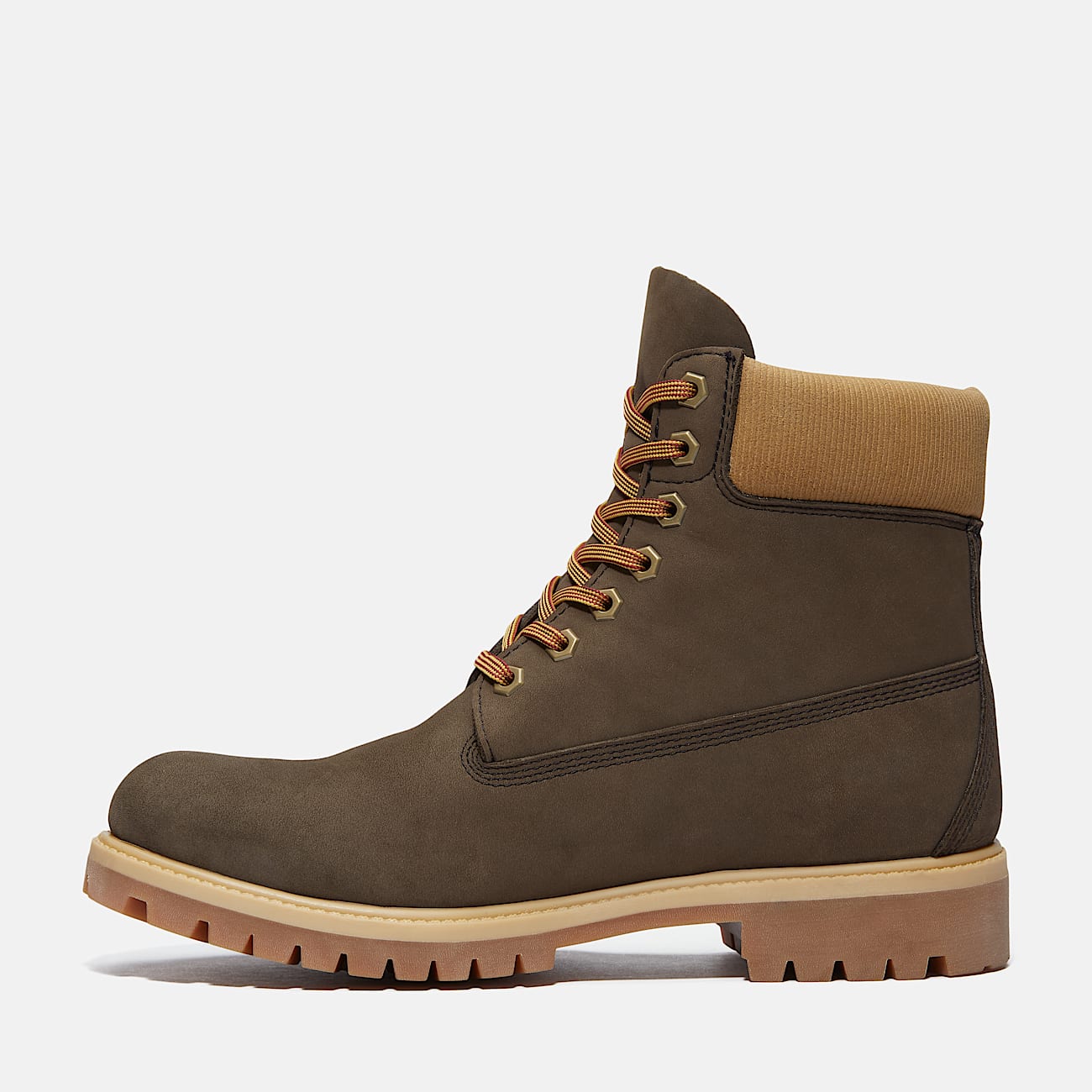 Timberland® Premium 6-Inch Waterproof Boot for Men in Dark Brown - 6