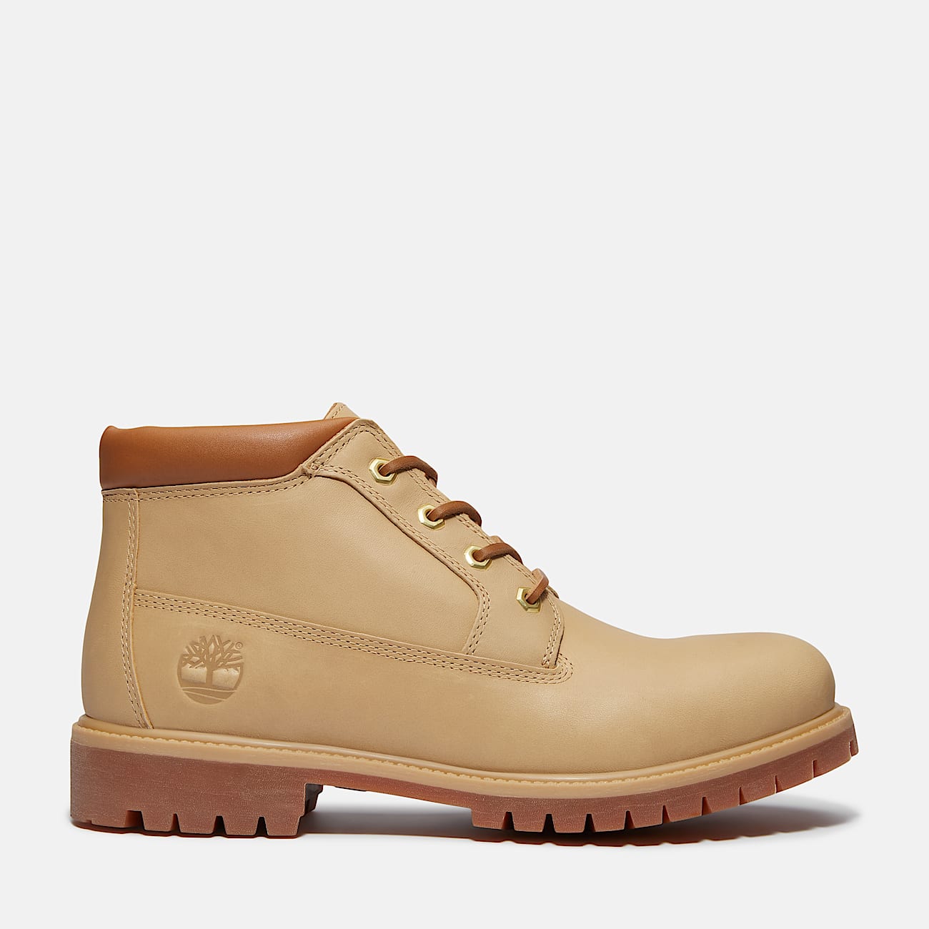 Timberland® Premium Waterproof Chukka Boot for Men in Beige - 1