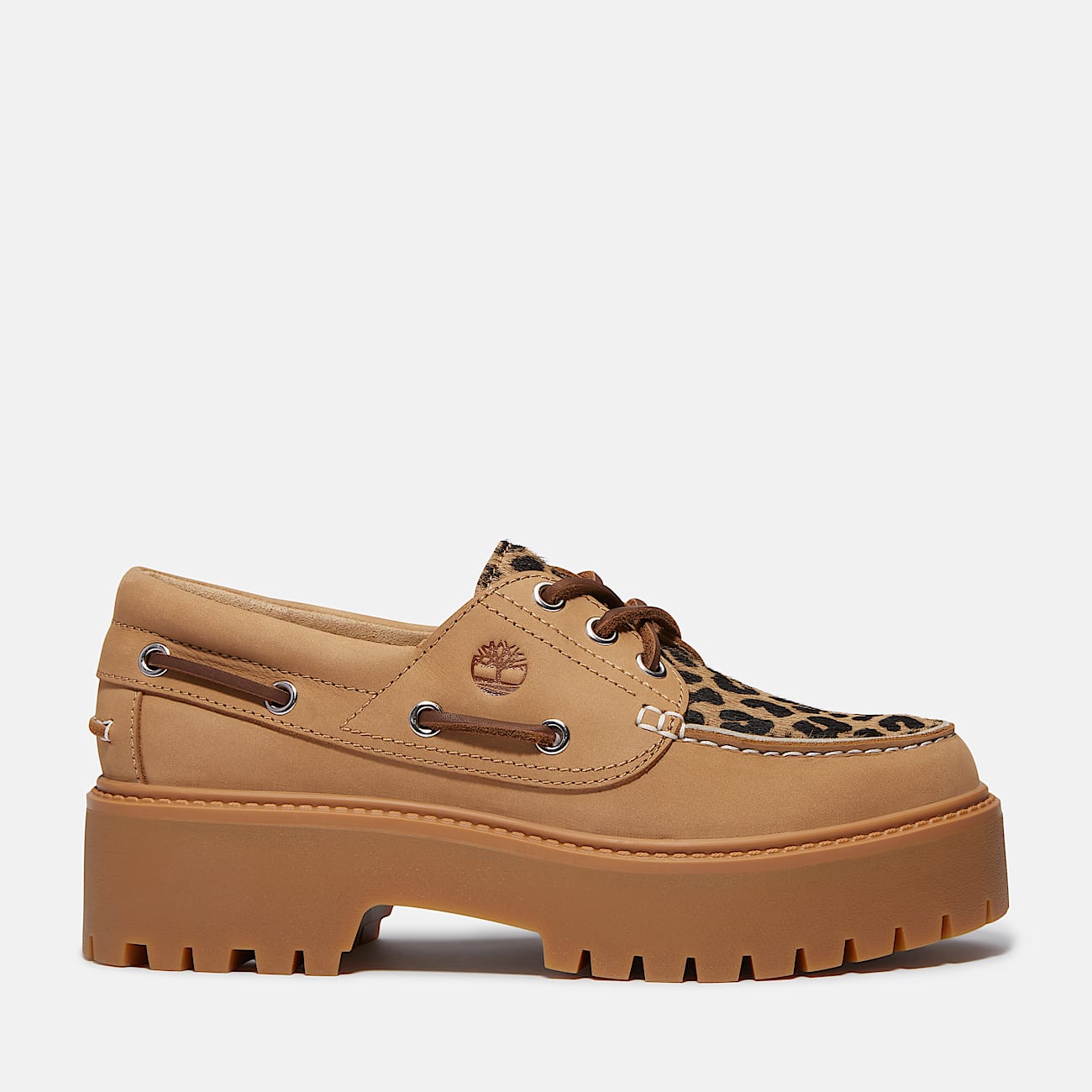 Stone Street Bootsschuh mit Plateausohle für Damen in Beige - 1