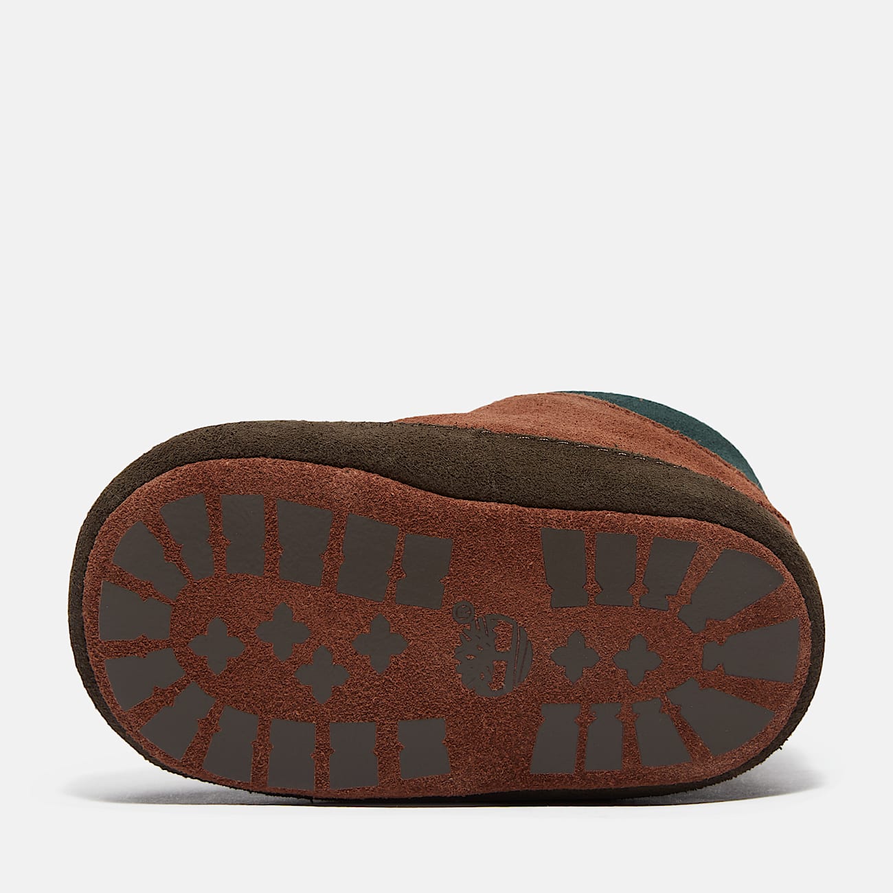 Suède Crib Bootie voor baby's in bruin - 3