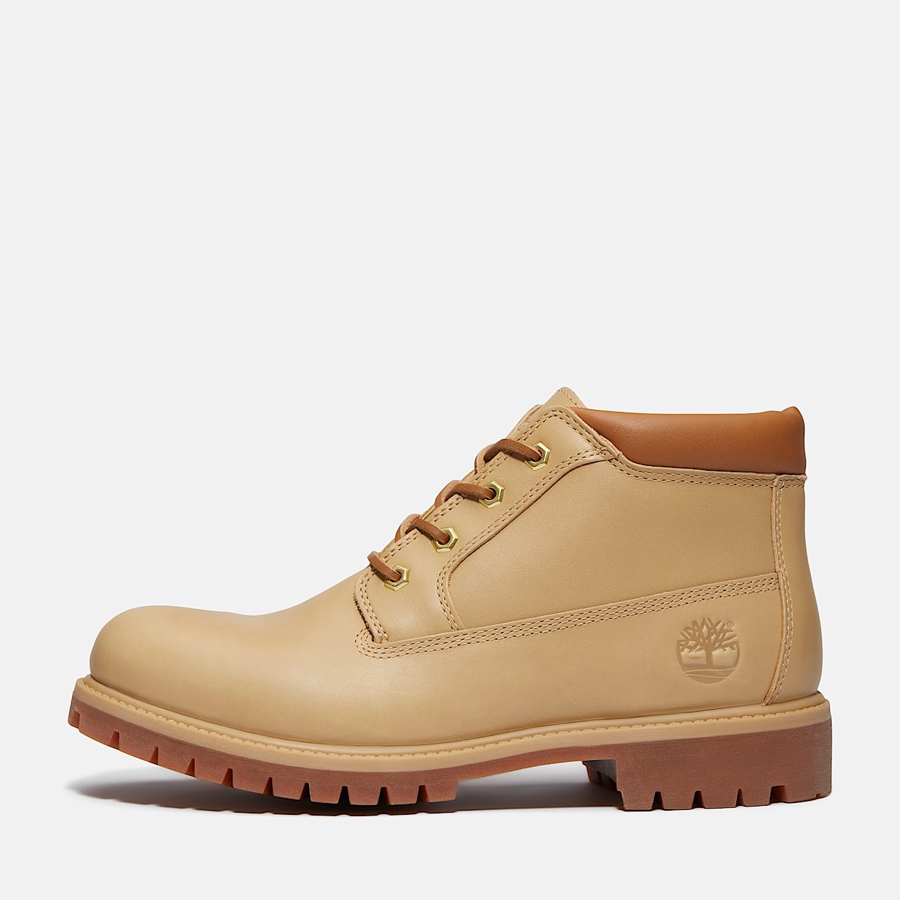 Timberland® Premium Waterproof Chukka Boot for Men in Beige - 8