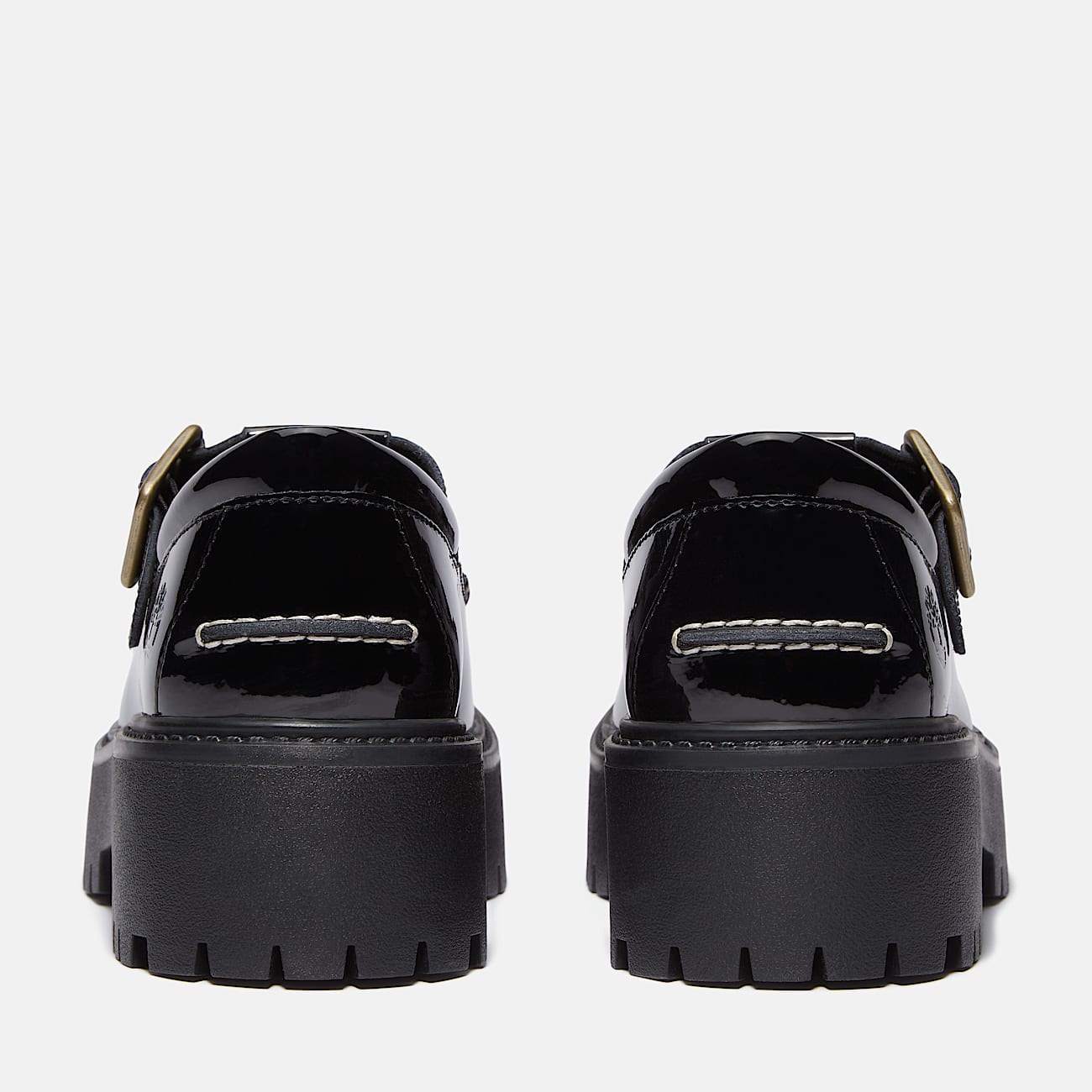 Zapatos con hebilla y plataforma Stone Street para mujer en negro