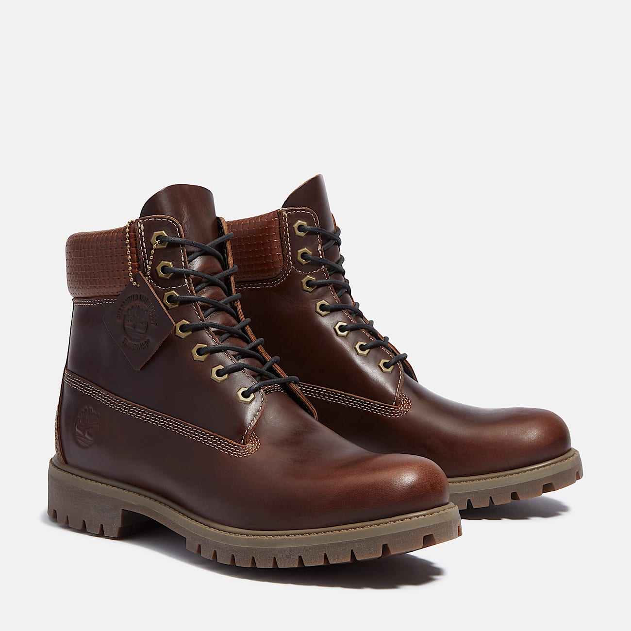 Timberland® Premium 6-Inch Waterproof Boot for Men in Brown - 4
