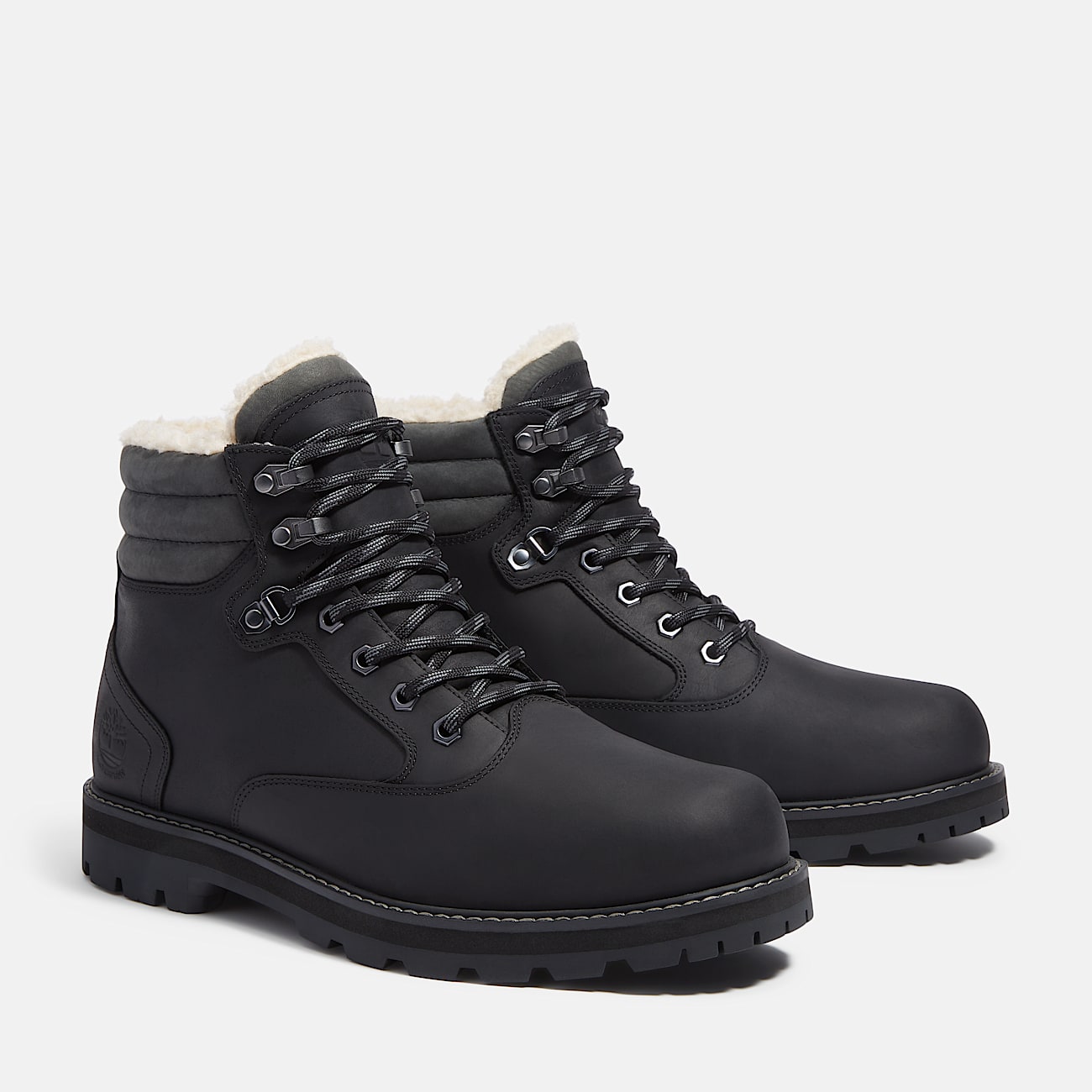 Britton Road Warm-Lined Waterproof Boot for Men in Black - 4