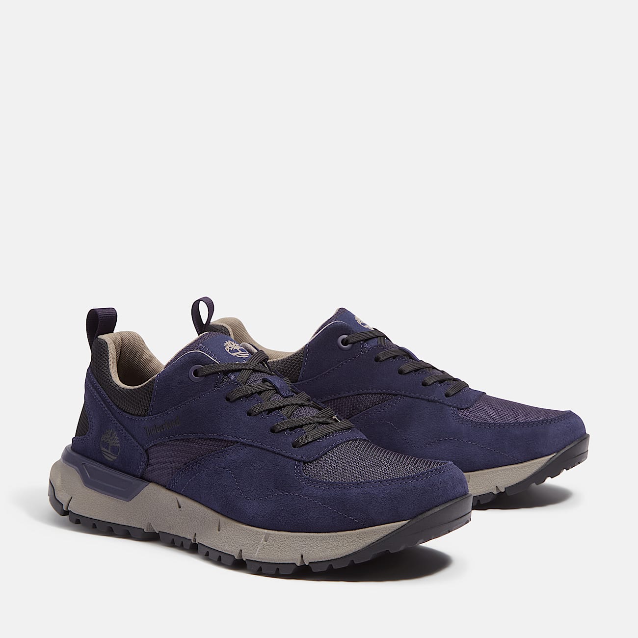 Basket Voyager Park pour homme en MAILLE BLEU MARINE - 4