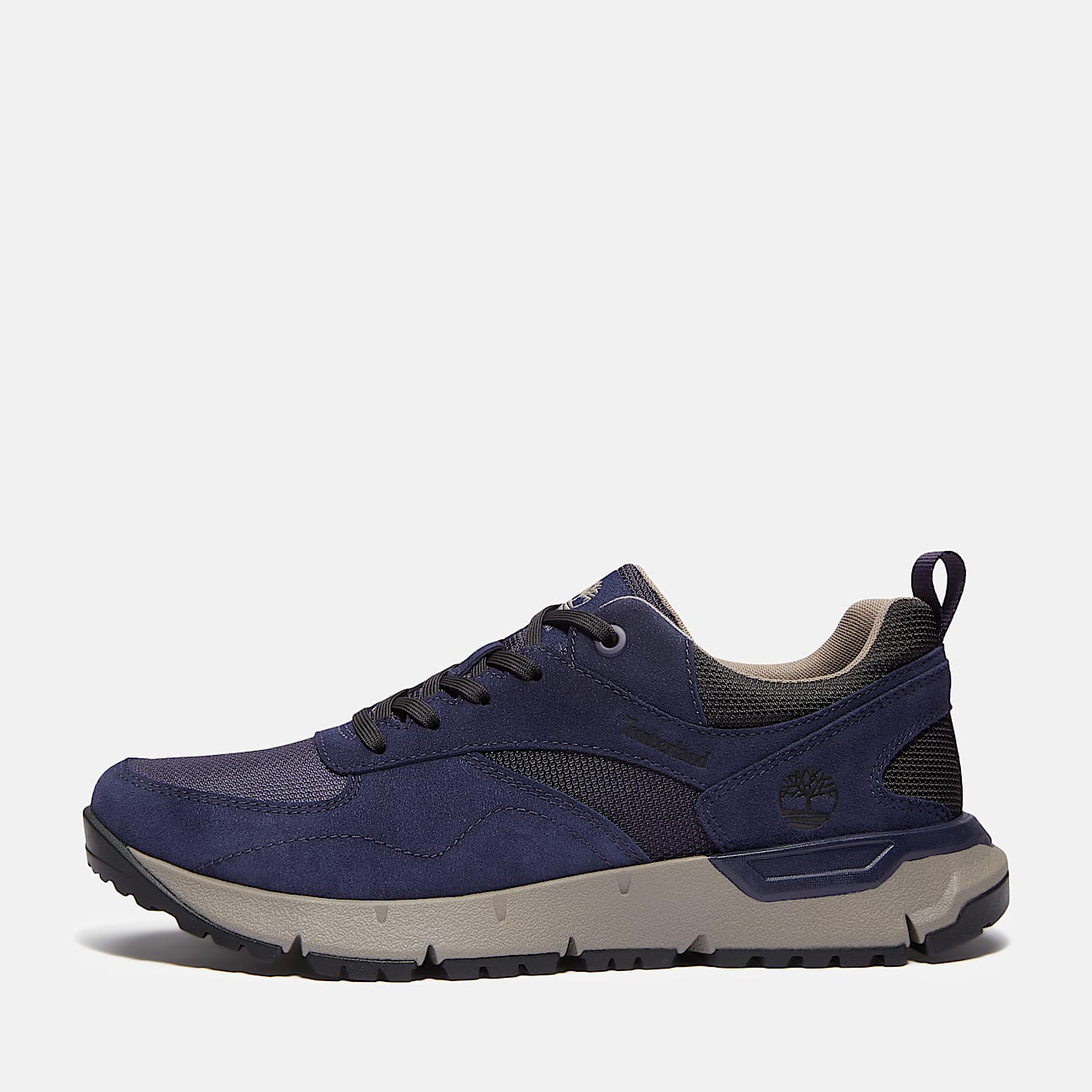 Basket Voyager Park pour homme en MAILLE BLEU MARINE - 8
