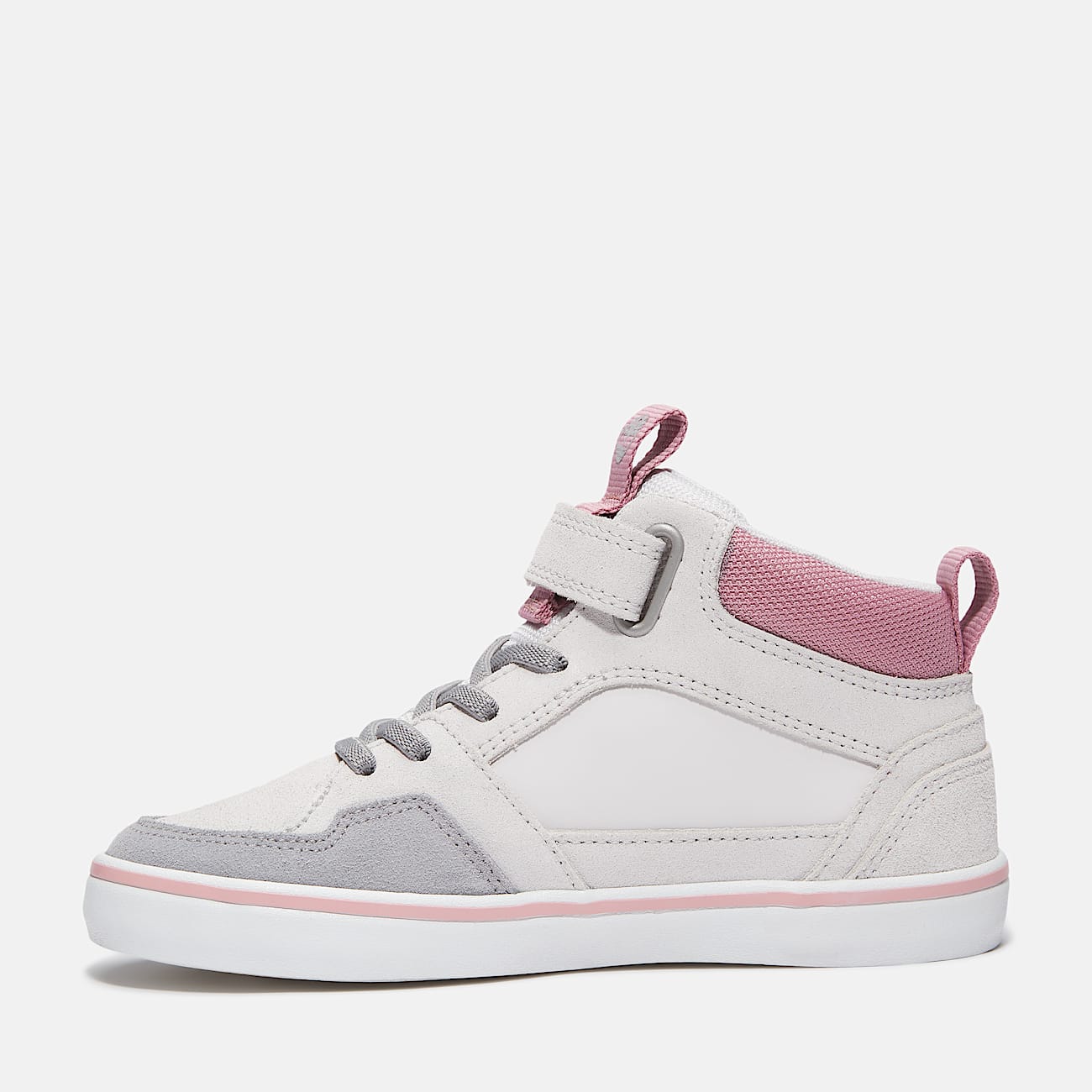 Stone Jump Hook-and-Loop Trainer for Youth in Light Grey - 6