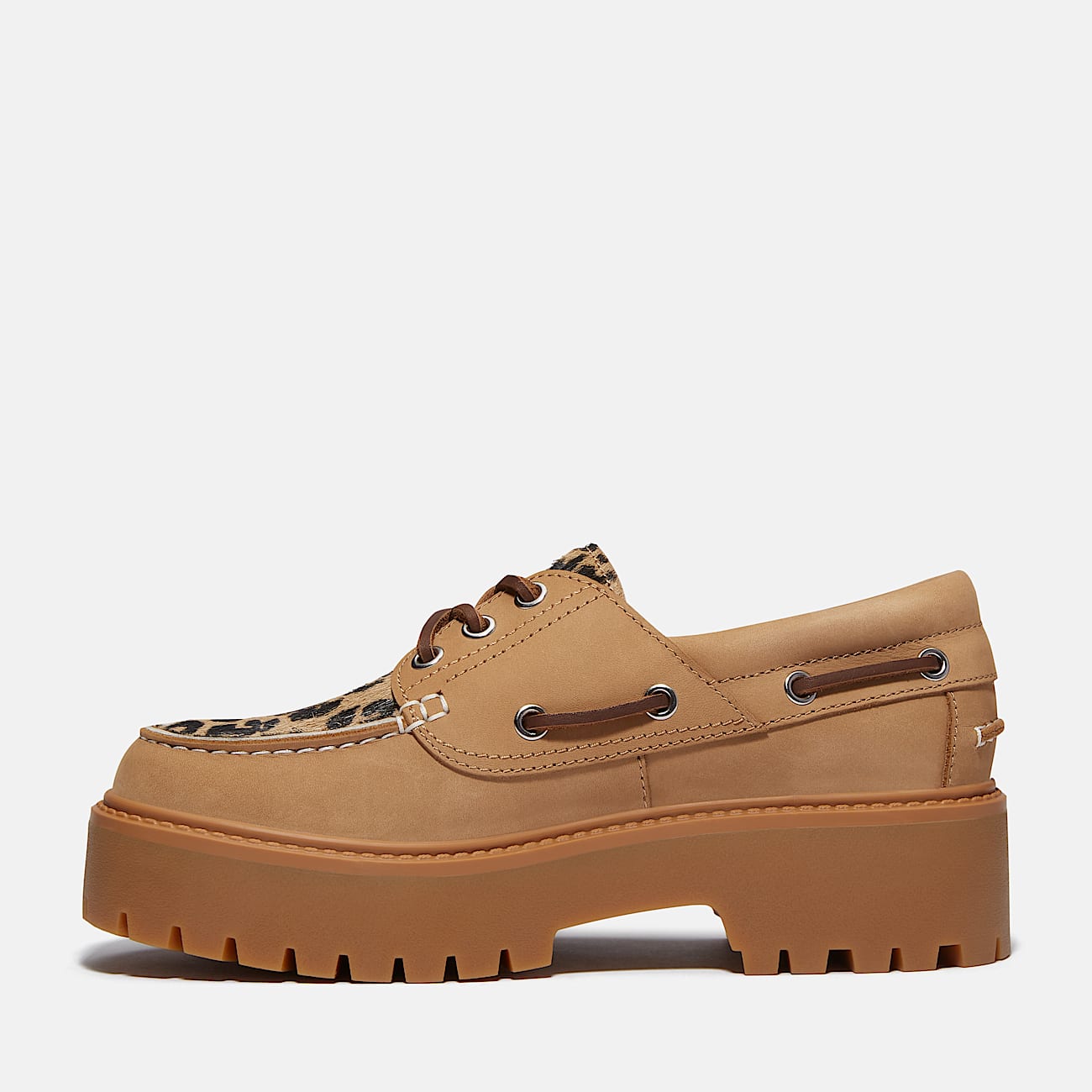 Stone Street Bootsschuh mit Plateausohle für Damen in Beige - 6