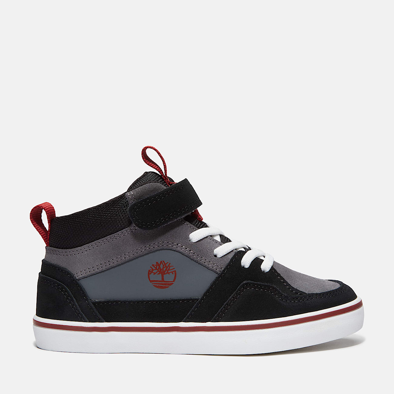 Sneaker con Velcro Stone Jump da Bambino (dal 20 al 30) in grigio scuro - 1