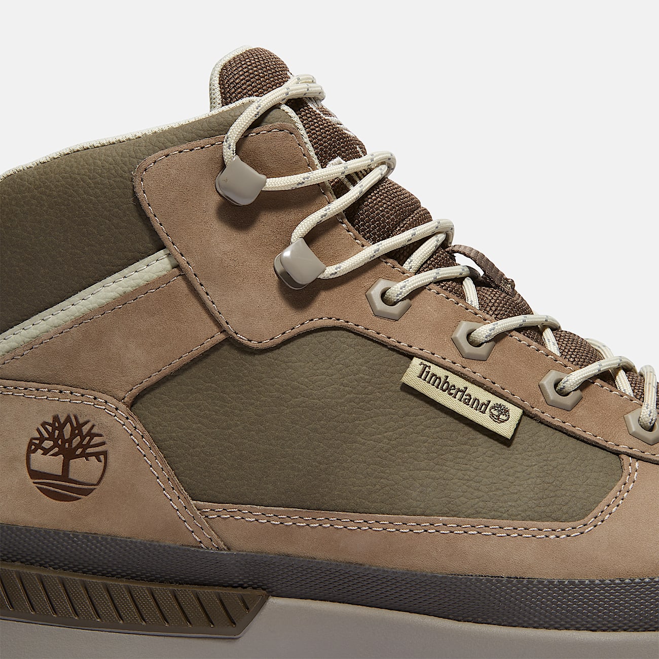 Field Trekker Halfhoge Sneaker voor heren in Grijs/Bruin - 7