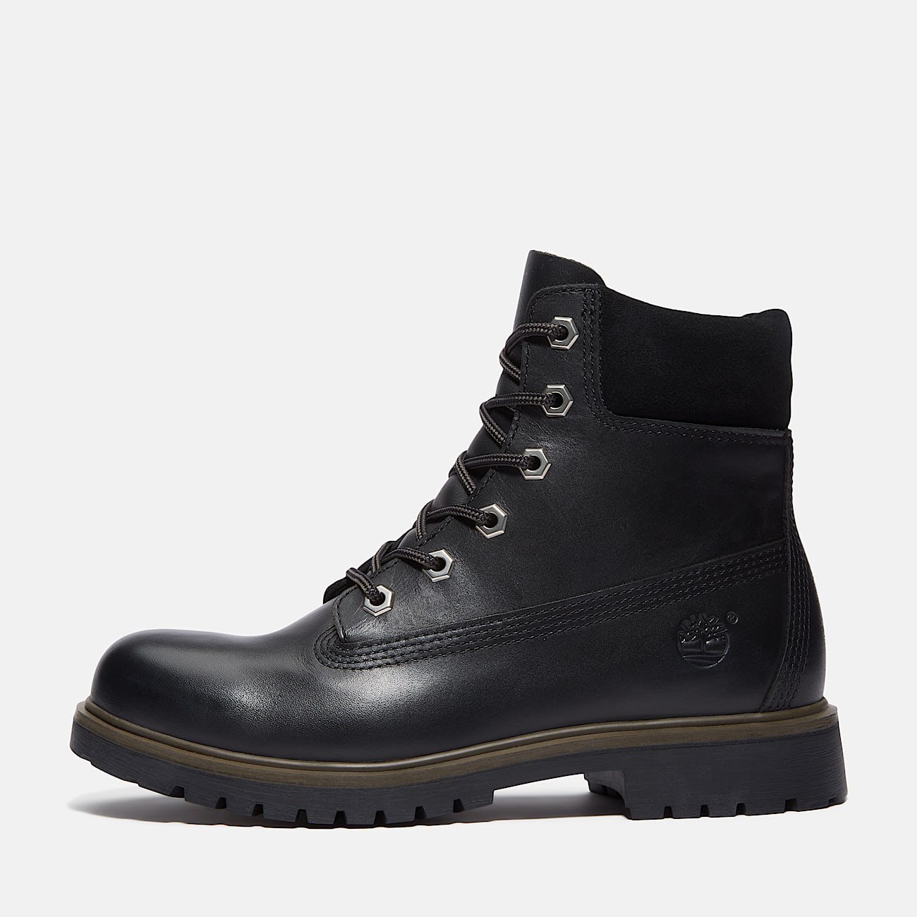Wasserdichter Timberland® 25 6-Inch Boot für Damen in Schwarz - 8