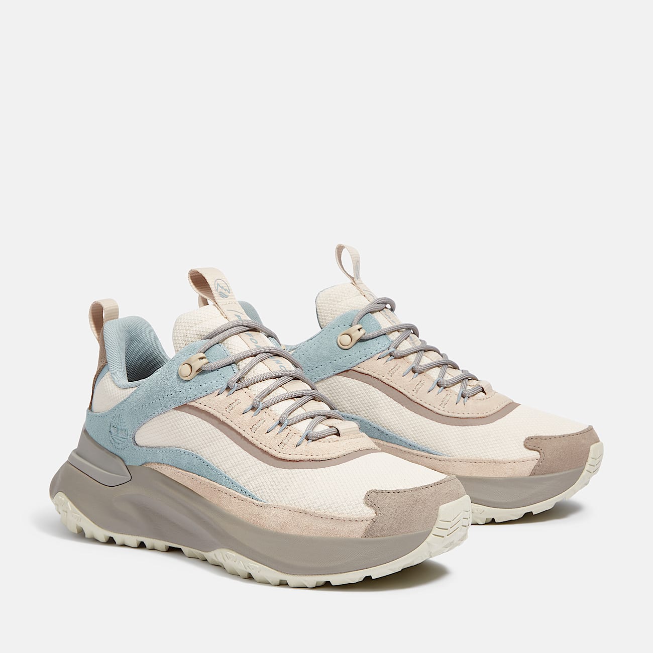 Sneaker Impermeabile Motion Access da Donna in beige/azzurro - 4