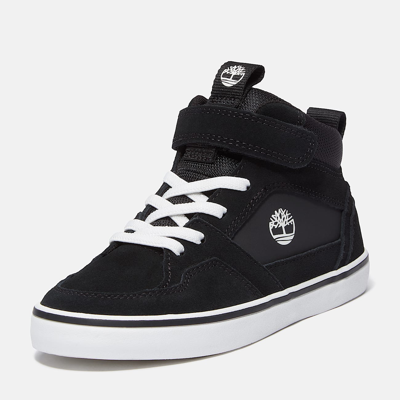 Halbhoher Stone Jump Sneaker für Jugendliche in Schwarz - 9