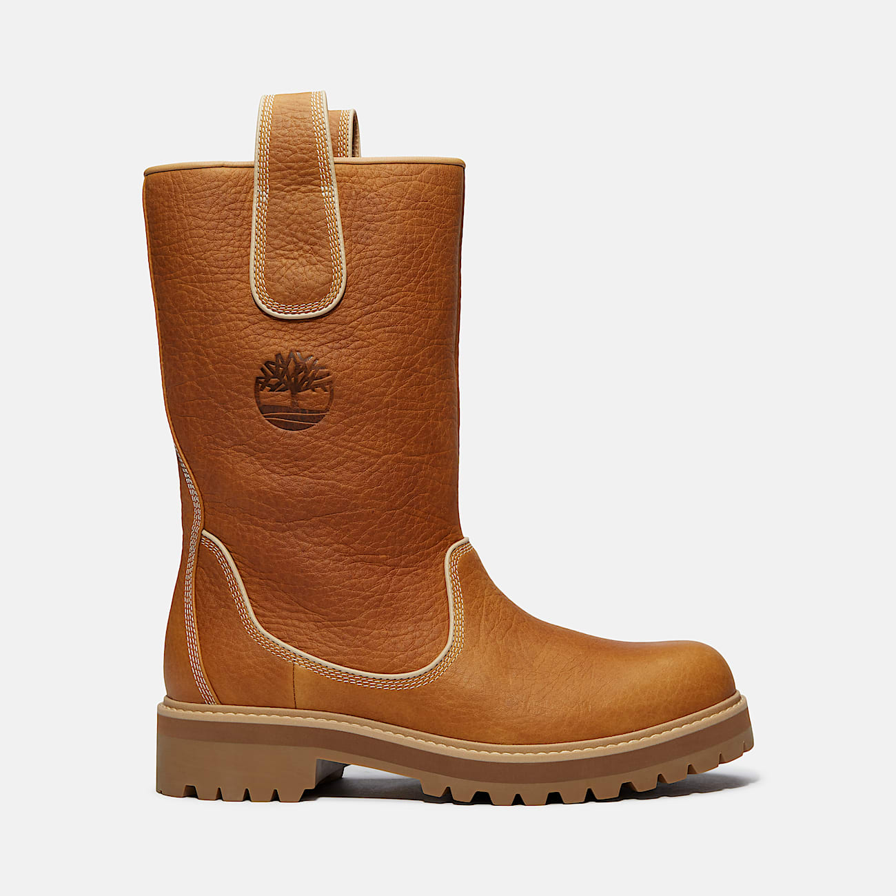 Wasserdichter Vibram® Pull-On Tall Boot für Herren in Gelb - 1
