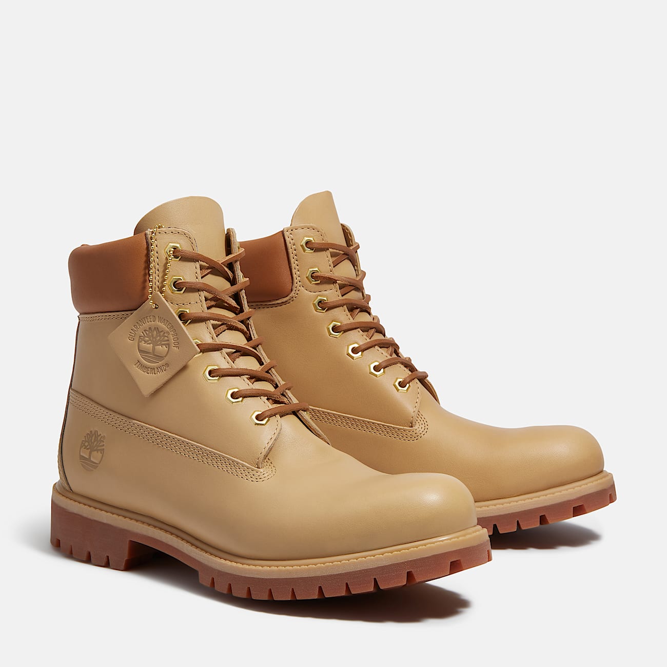 6-inch Boot imperméable Timberland® Premium pour homme en beige - 4