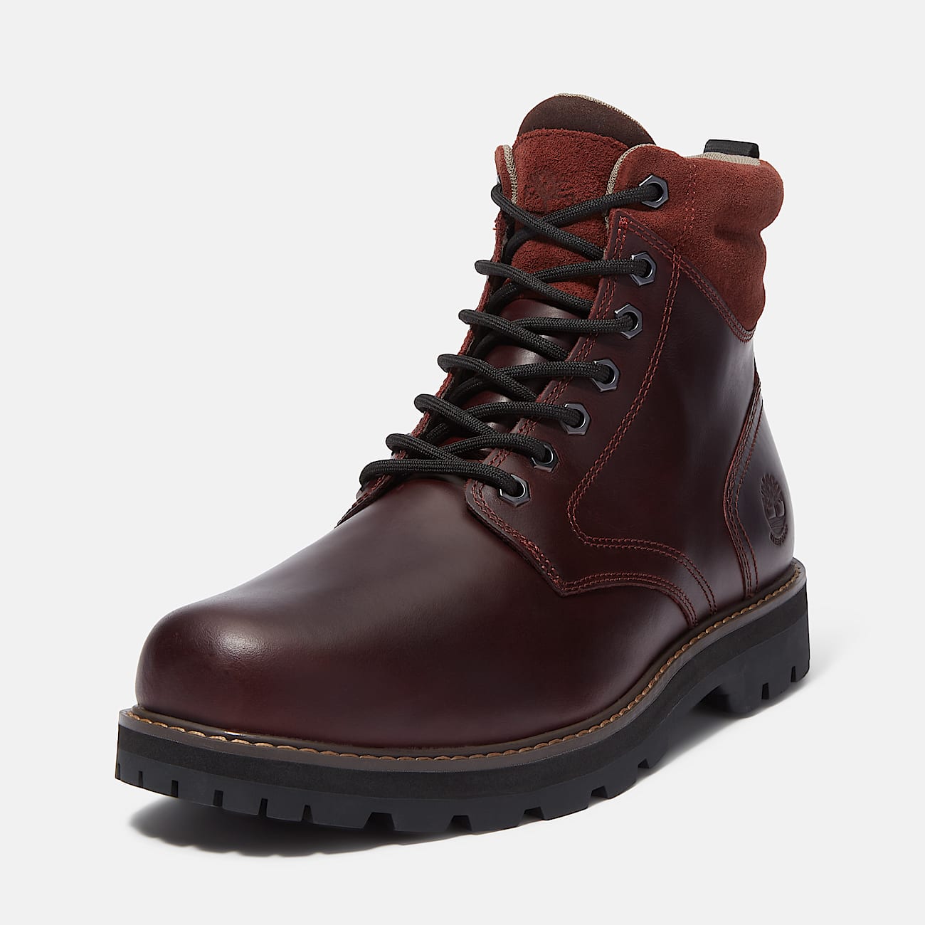 Britton Road Boot for Men in Burgundy - 9