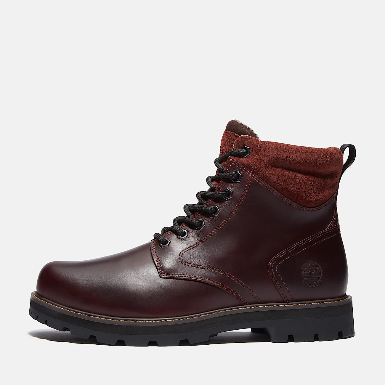 Britton Road Boot for Men in Burgundy - 8