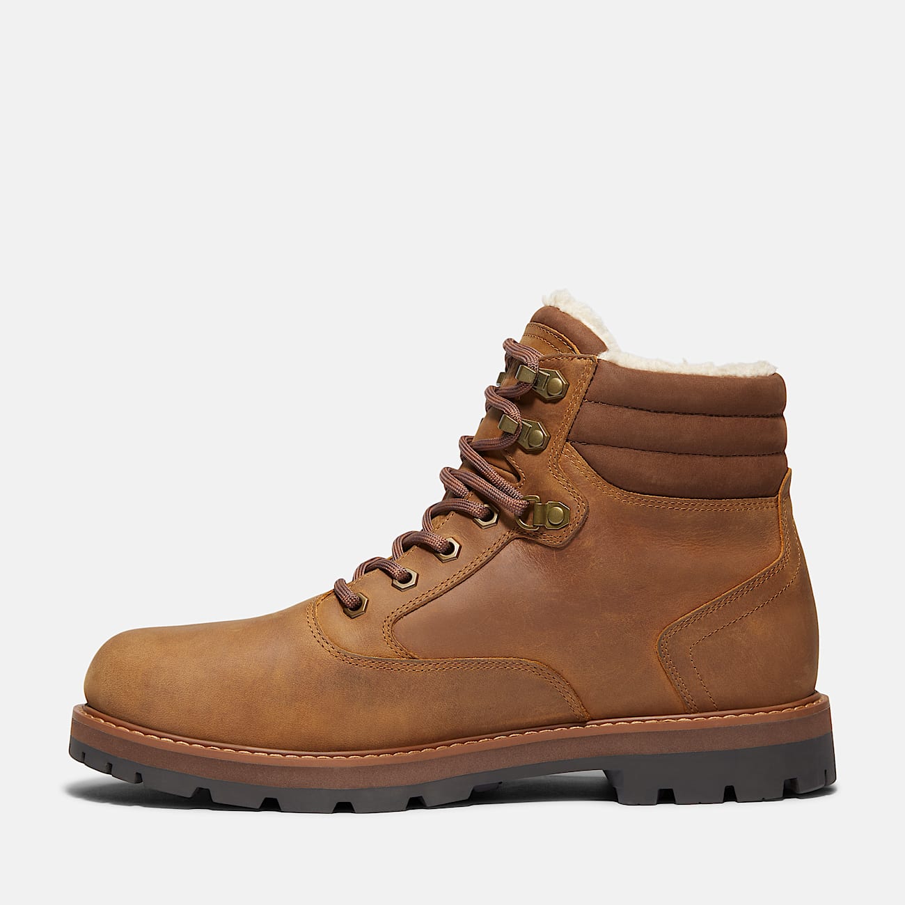 Botas impermeables con forro cálido Britton Road para hombre en marrón - 6