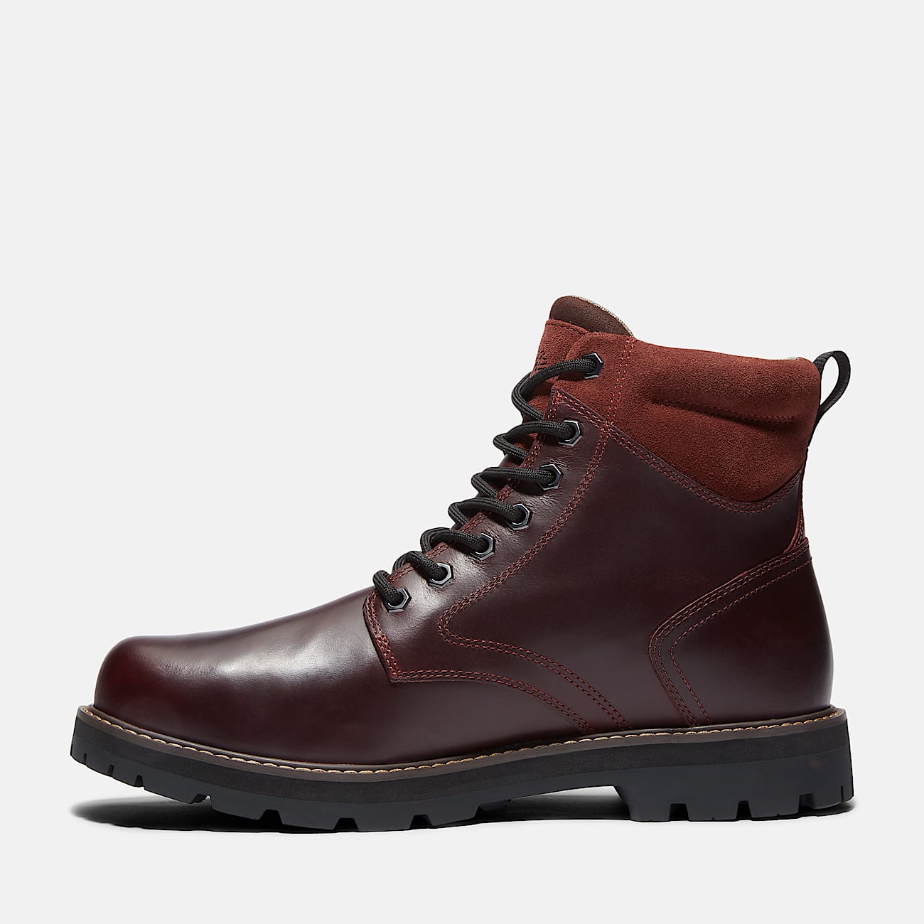 Britton Road Boot for Men in Burgundy - 6