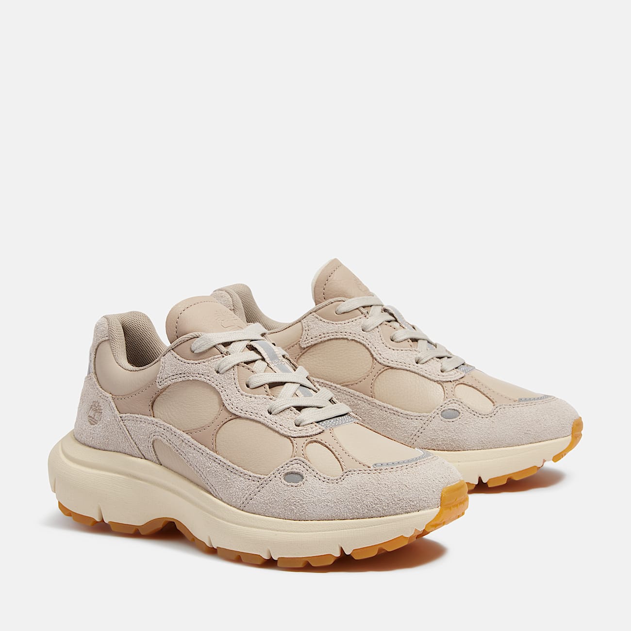 Sneaker Hazel Lane da Donna in beige chiaro - 4