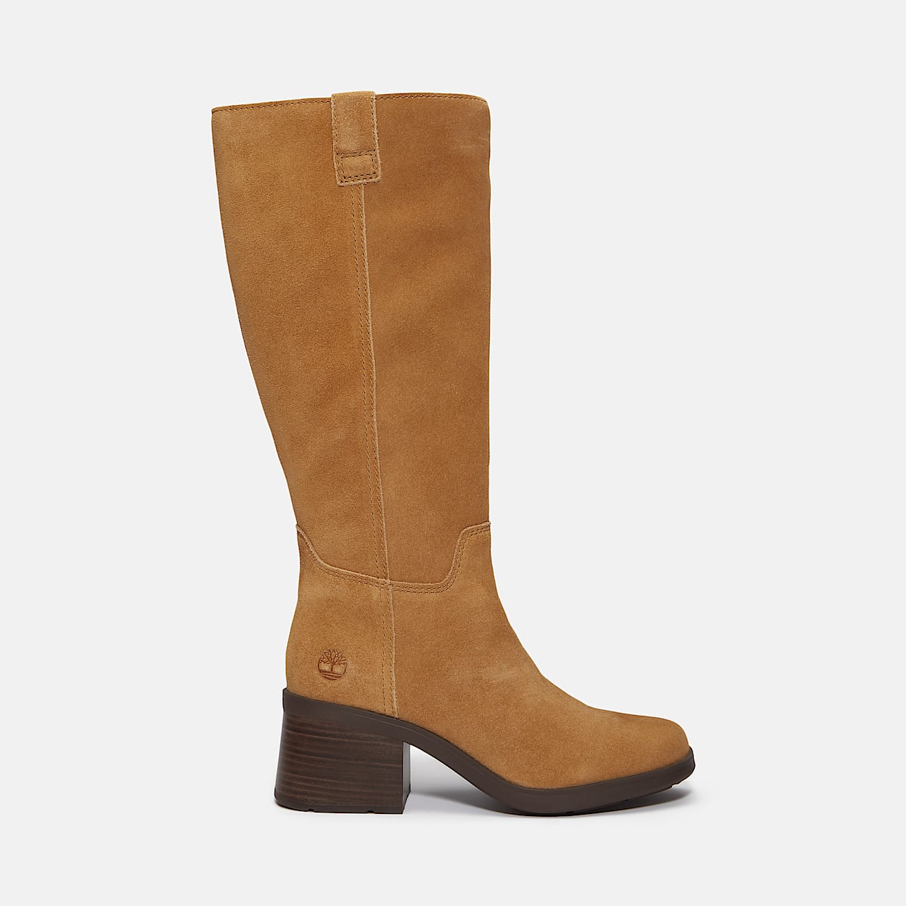 Bota de Cano Alto com Fecho de Correr Bellevaux para Mulher em castanho - 1