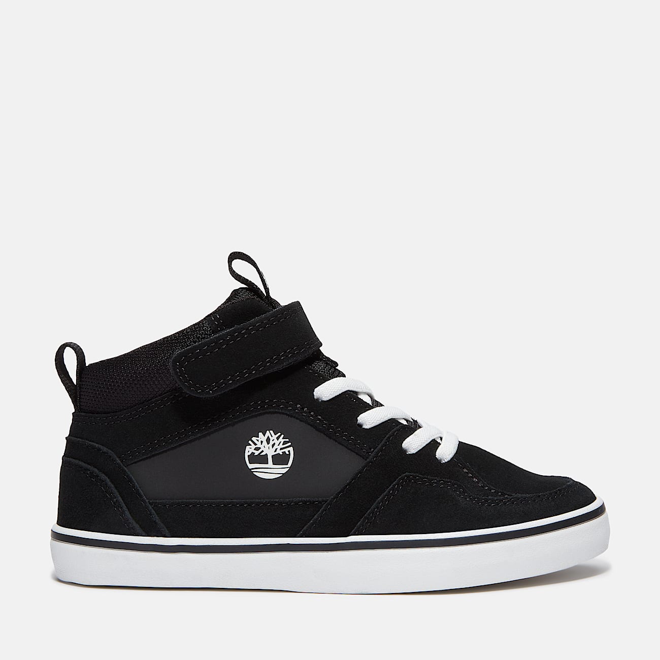 Halbhoher Stone Jump Sneaker für Jugendliche in Schwarz - 1