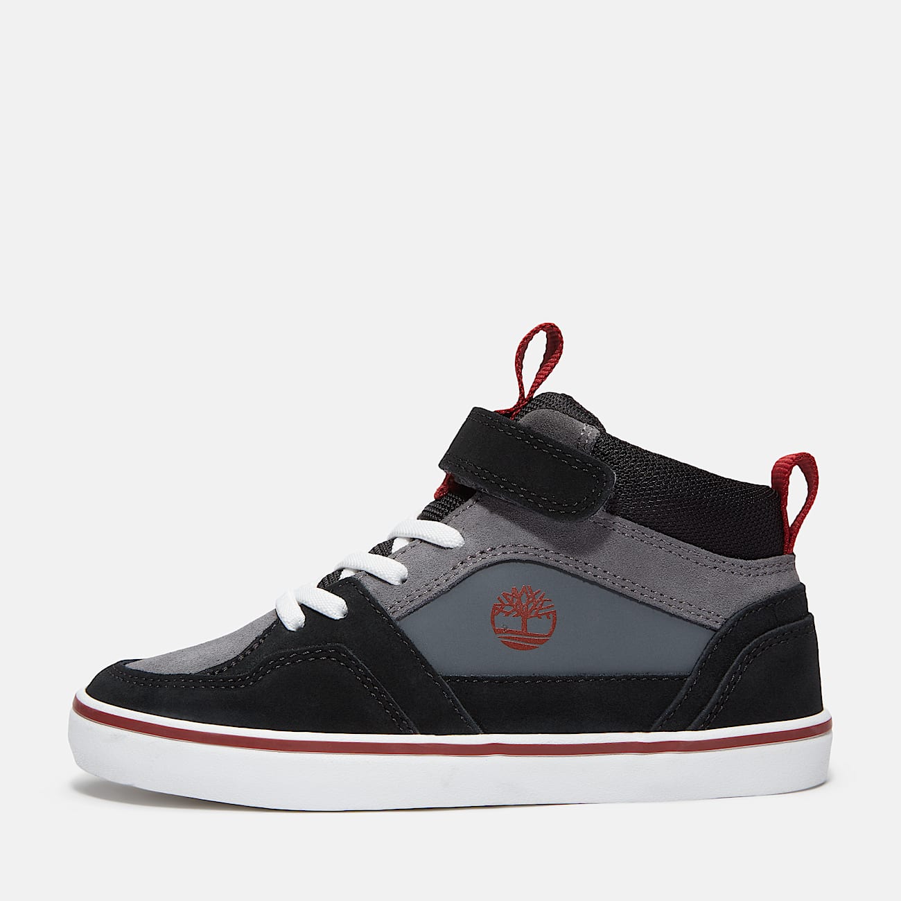 Stone Jump Hook-and-Loop Trainer for Youth in Dark Grey - 8