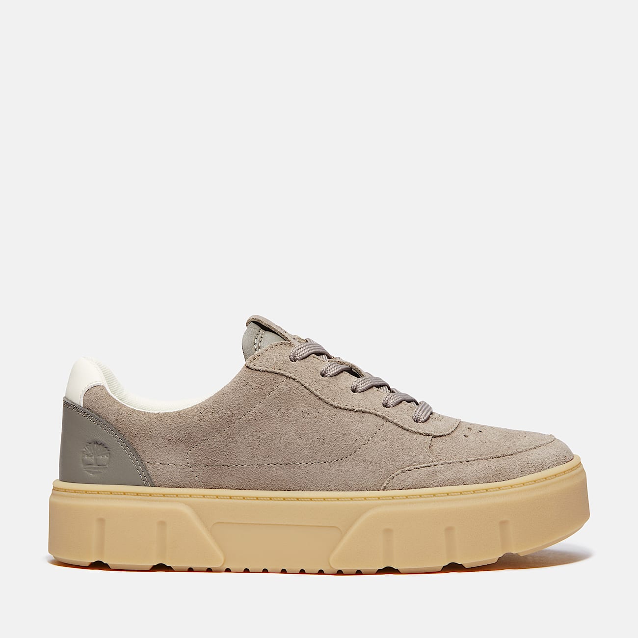 Basket à lacets Laurel Court pour femme en gris - 1