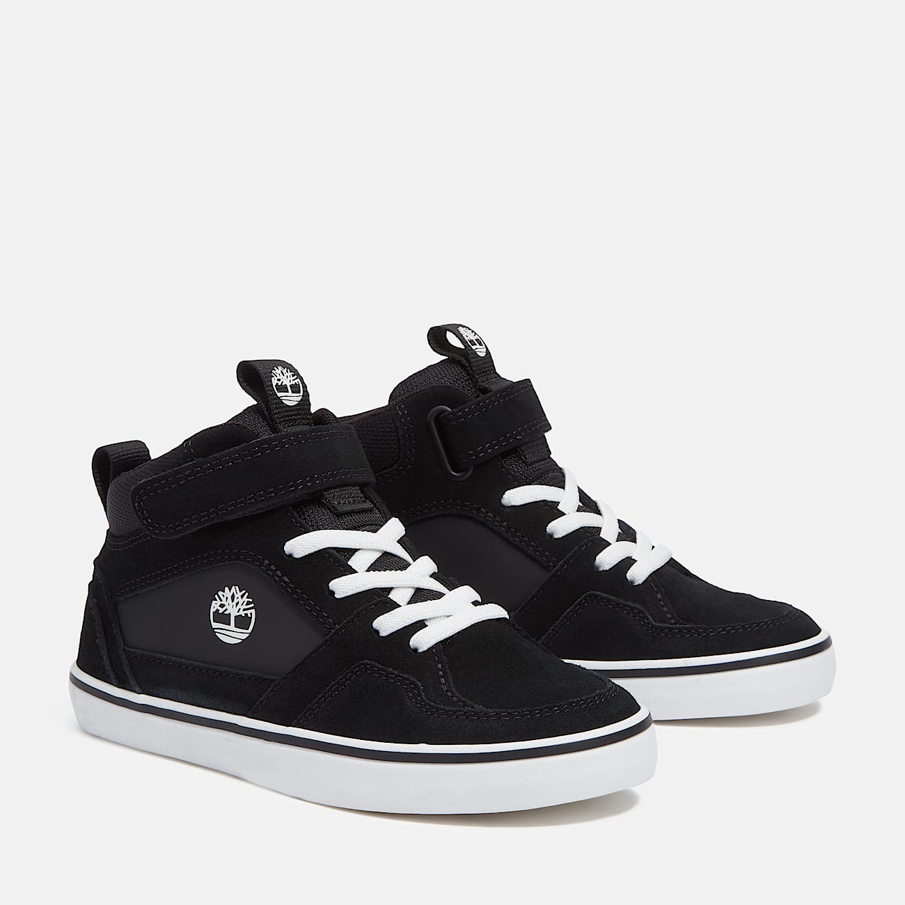 Halbhoher Stone Jump Sneaker für Jugendliche in Schwarz - 4