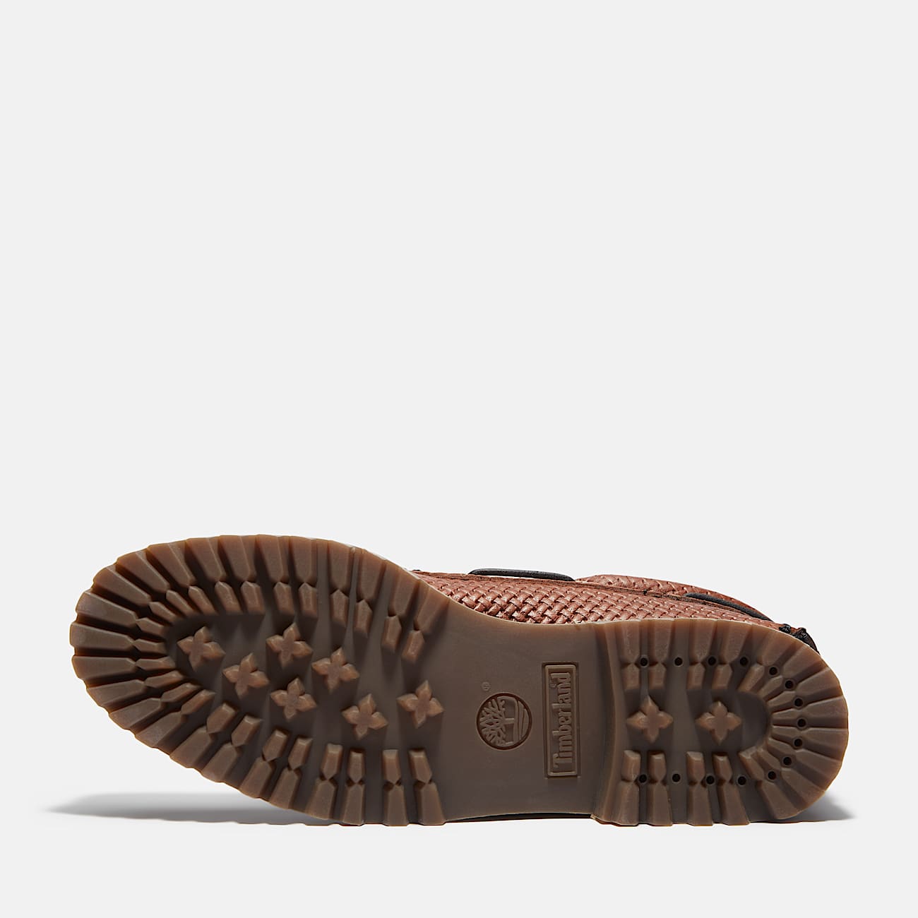 Timberland® Authentic 3-Eye Lug Handsewn Boat Shoe for Men in Brown